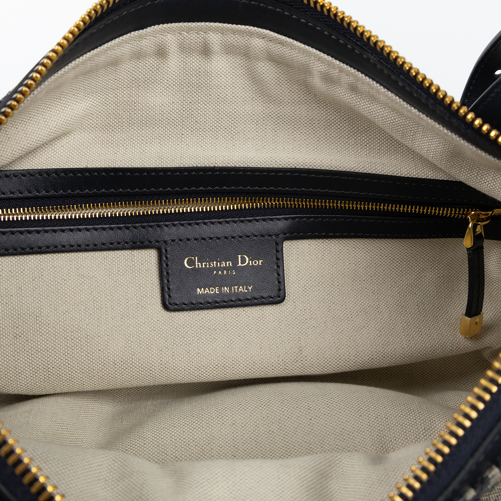 迪奧 CHRISTIAN DIOR D-Journey 中型包 Oblique 緹花 M2417UTZQ  原廠盒子/防塵袋/購買證明