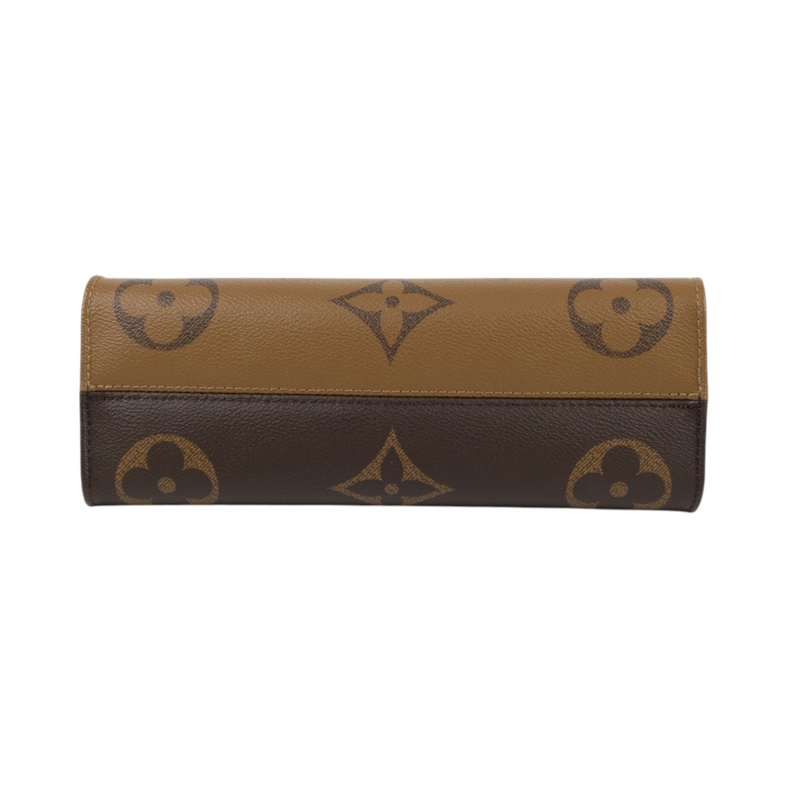 路易威登 LOUIS VUITTON OnTheGo East West 皮革飾邊 經典帆布 手提 斜背包 M46653 晶片款  原廠盒子/防塵袋/背帶/零錢包