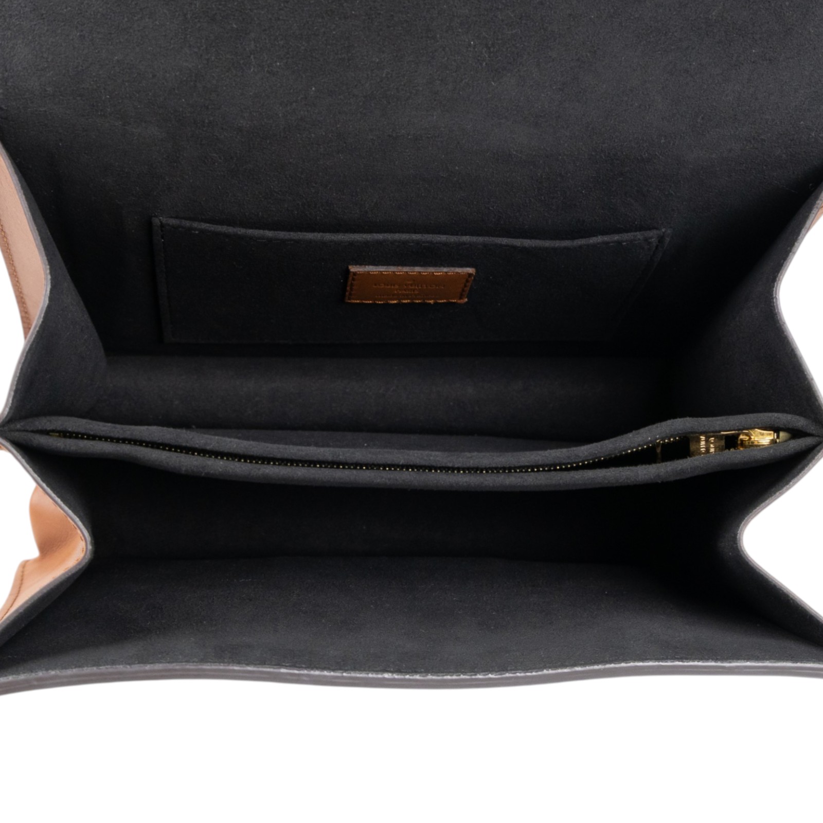 路易威登 LOUIS VUITTON Dauphine MM 手提包 雙色翻蓋斜背 鏈帶包 M45958 原花DAUPHINE MM 原廠盒子/防塵袋/背帶2