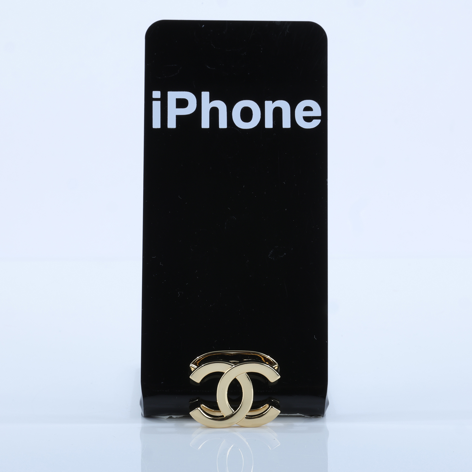 香奈兒 CHANEL 絲巾環 B26 S 金色雙C絲巾環 無附屬品