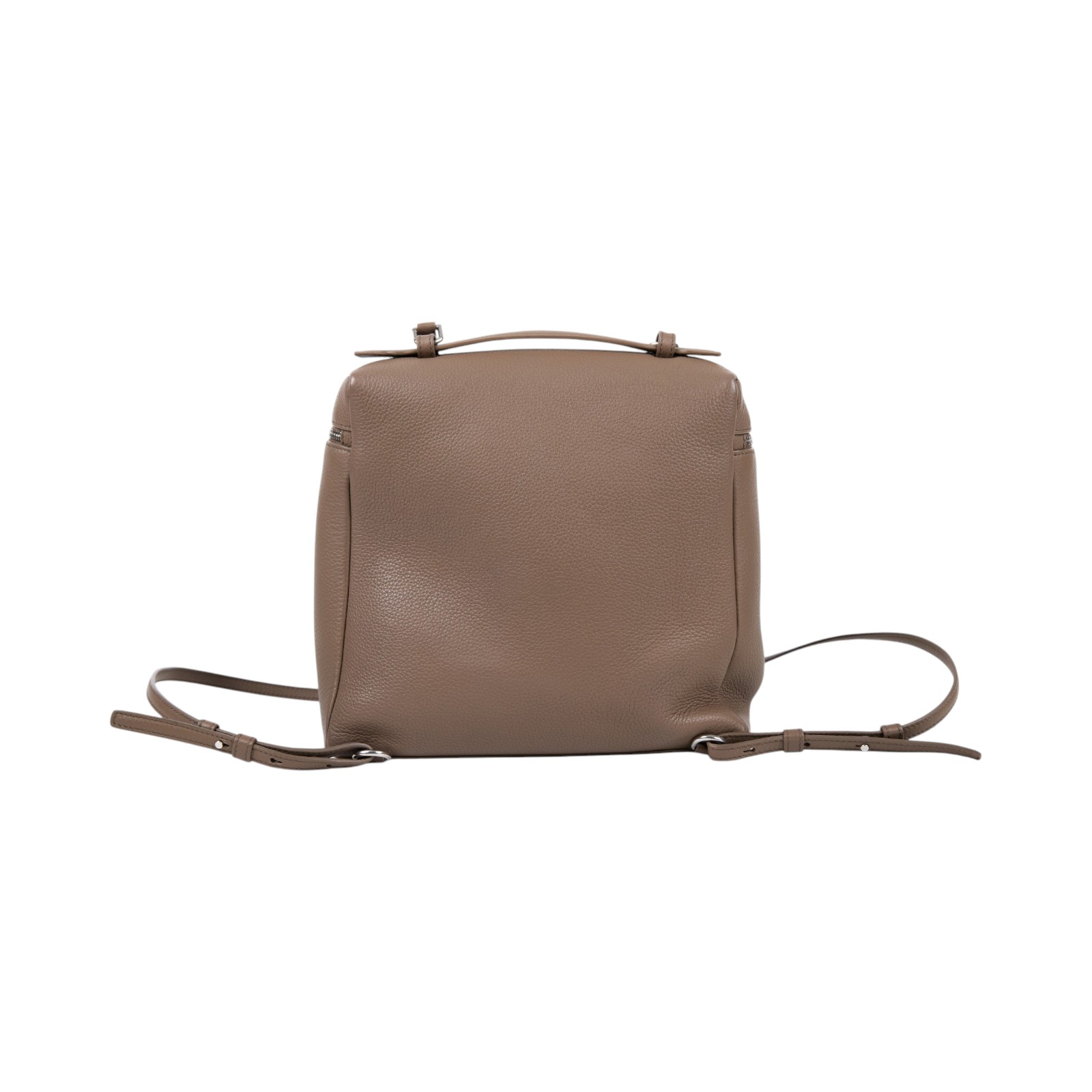 諾悠翩雅 LORO PIANA Extra Pocket 背包 L23.5 FAN4041 暖乳香色/復古銀EXTRA POCKET背包 L23.5 無附屬品