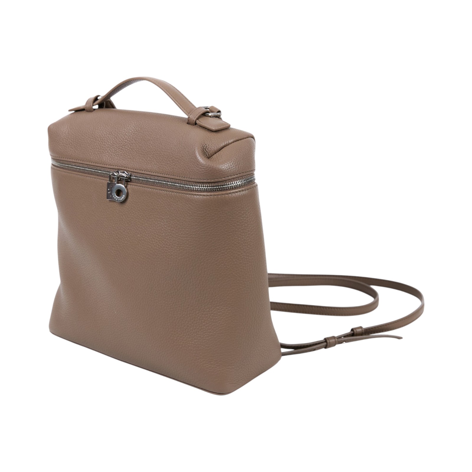 諾悠翩雅 LORO PIANA Extra Pocket 背包 L23.5 FAN4041 暖乳香色/復古銀EXTRA POCKET背包 L23.5 無附屬品