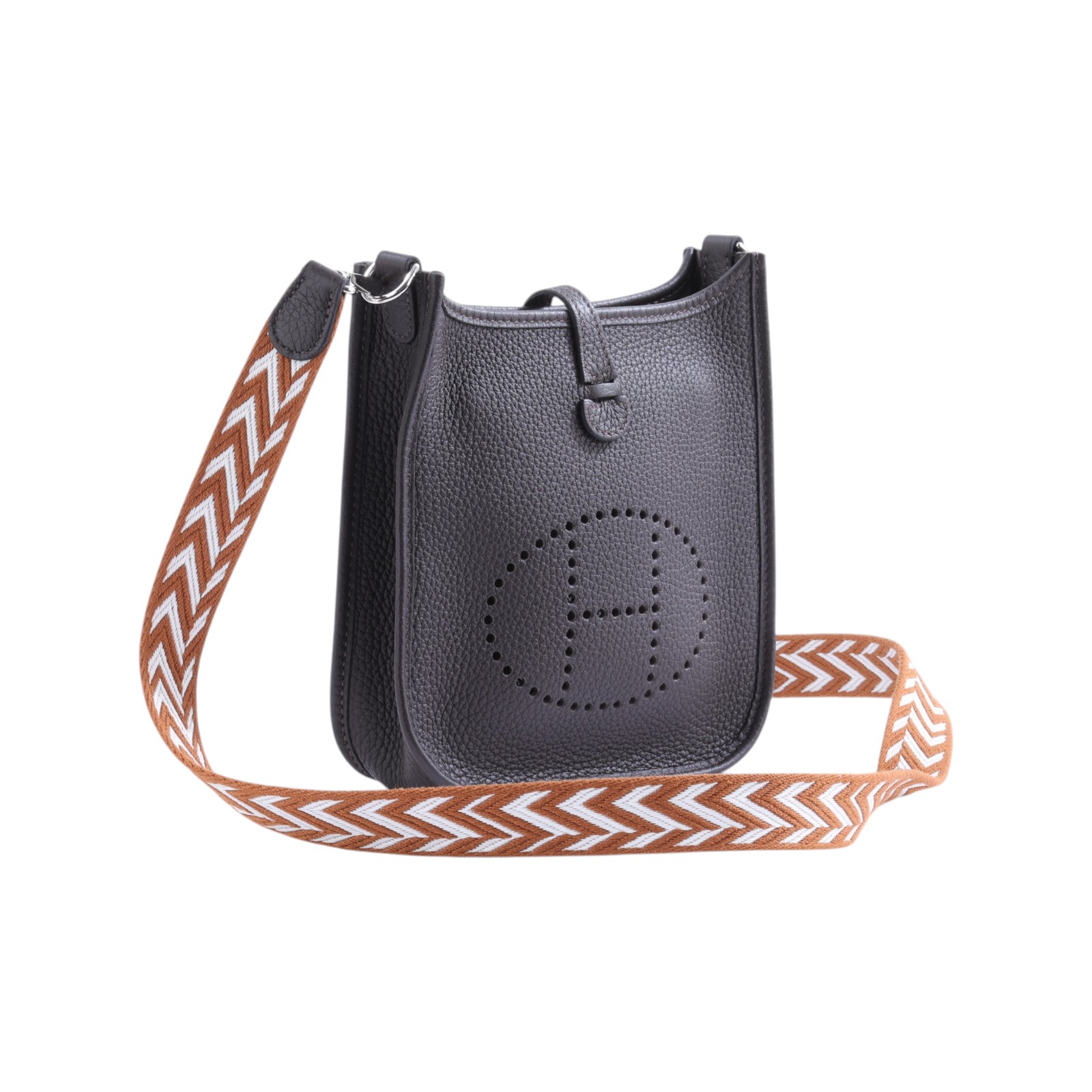 愛馬仕 Hermes Evelyne Bag Mini 伊芙琳包 Evelyne 16 EV16 B TS 007 AU  防塵袋2/背帶