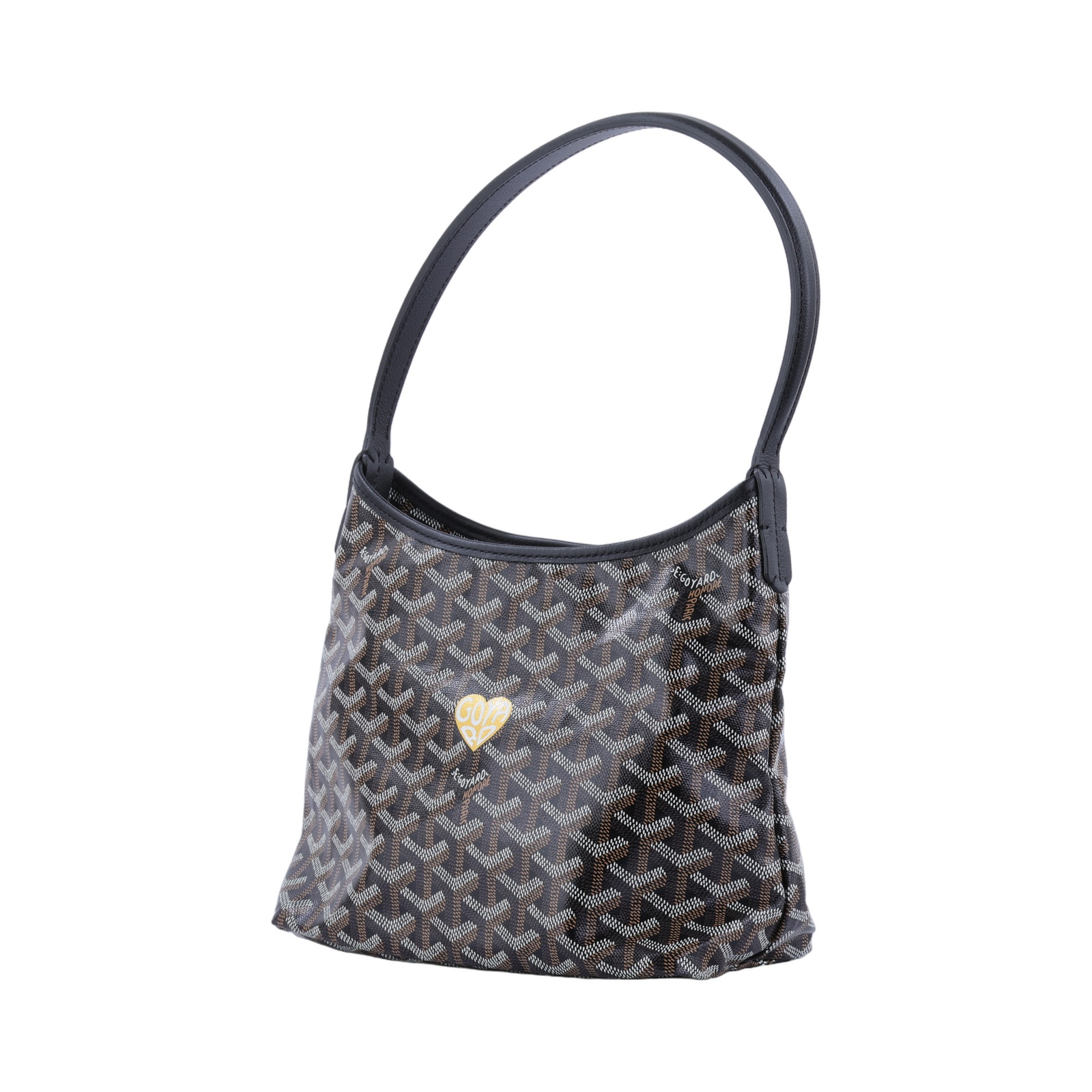 高雅德 GOYARD Bohème Hobo Bag 迷你 托特包 AMABOHEMEMINI 黑愛心Hobo Bohème mini 防塵袋/購買證明