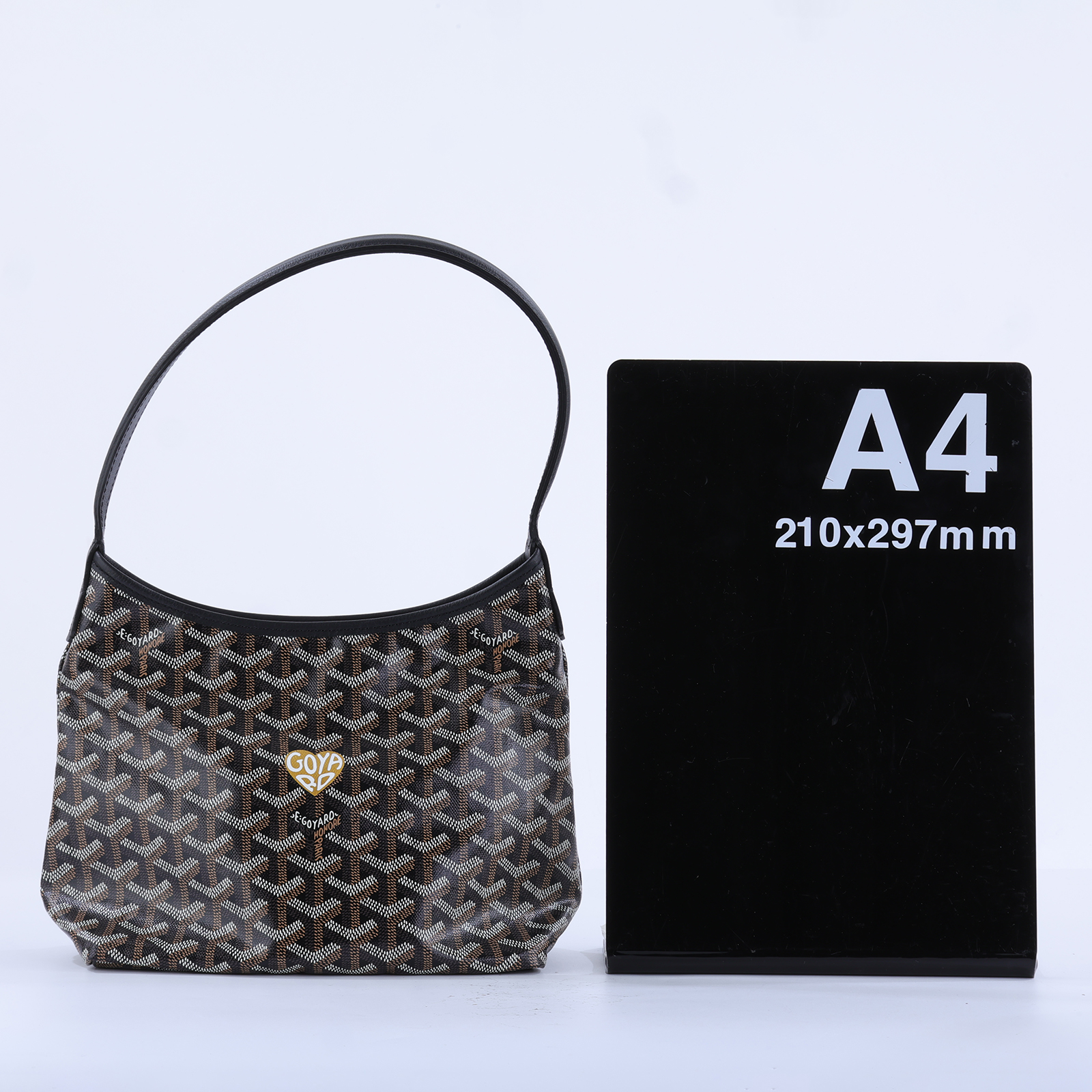 高雅德 GOYARD Bohème Hobo Bag 迷你 托特包 AMABOHEMEMINI 黑愛心Hobo Bohème mini 防塵袋/購買證明