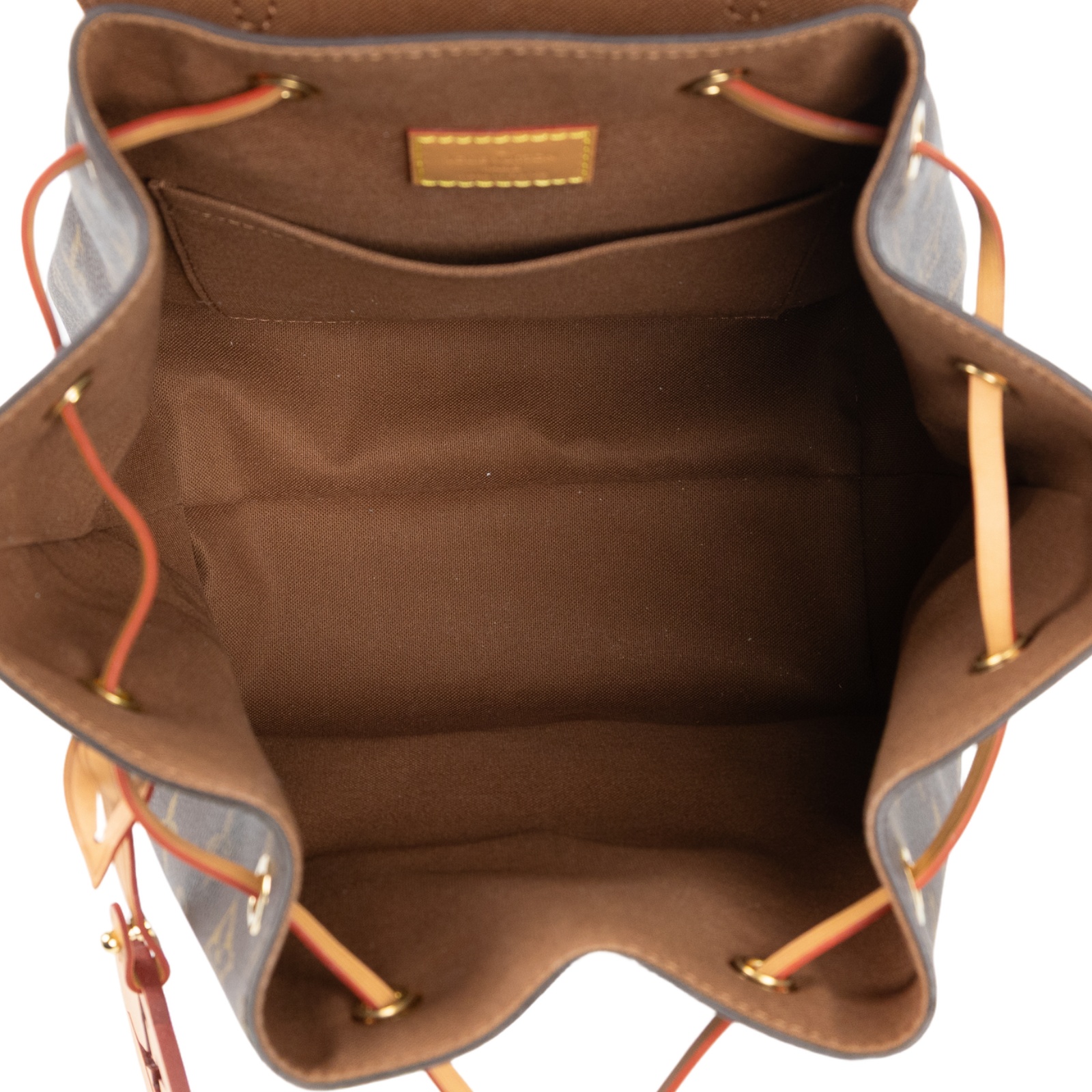 路易威登 LOUIS VUITTON Montsouris PM 後背包 經典帆布 M45501 晶片款  原廠盒子/防塵袋/吊飾