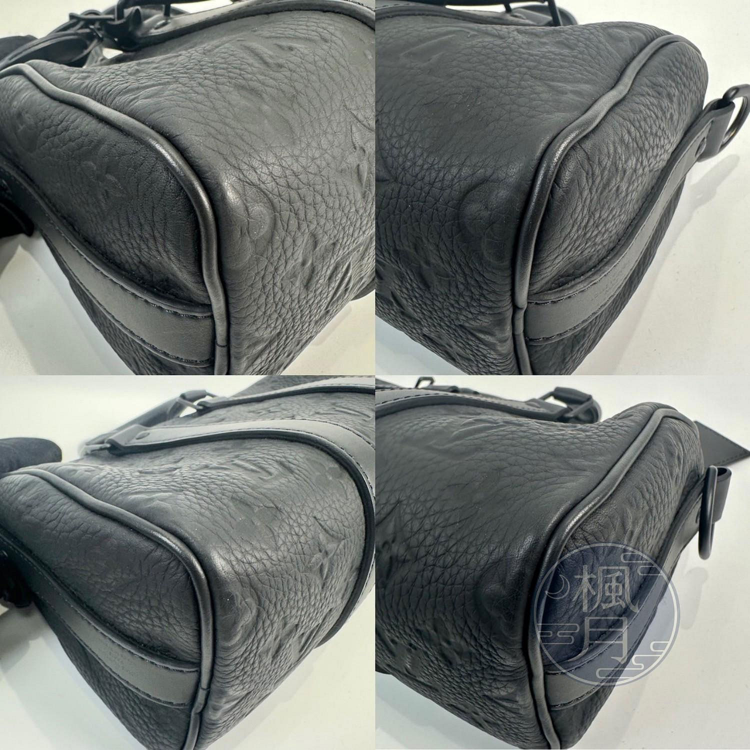 路易威登 LOUIS VUITTON Keepall Bandoulière 25 經典壓紋牛皮 手提 肩背 波士頓包 M20900  原廠盒子/防塵袋/購買證明