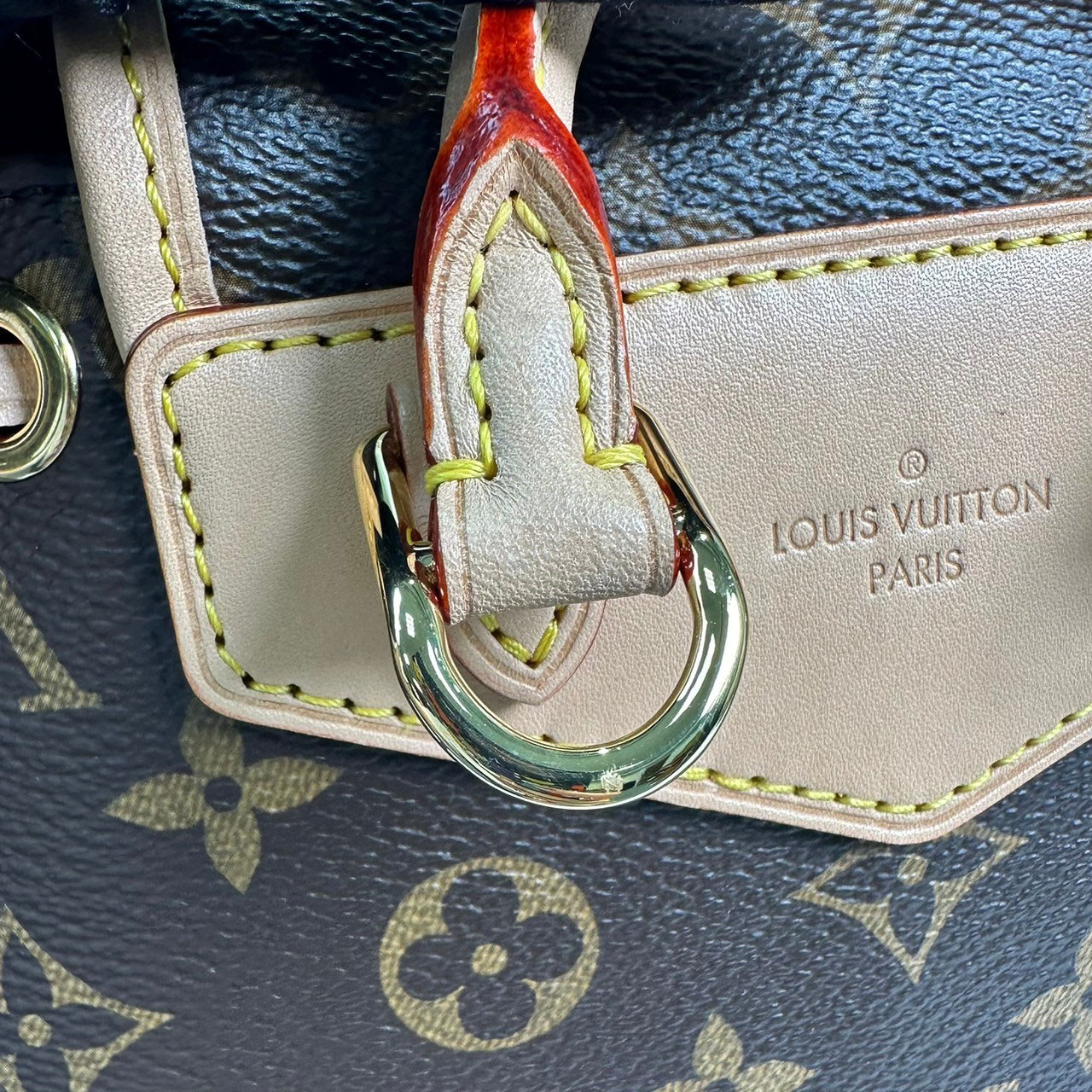 路易威登 LOUIS VUITTON Excursion PM 帆布 手提 後背包 M46932 晶片款 Excursion PM 防塵袋