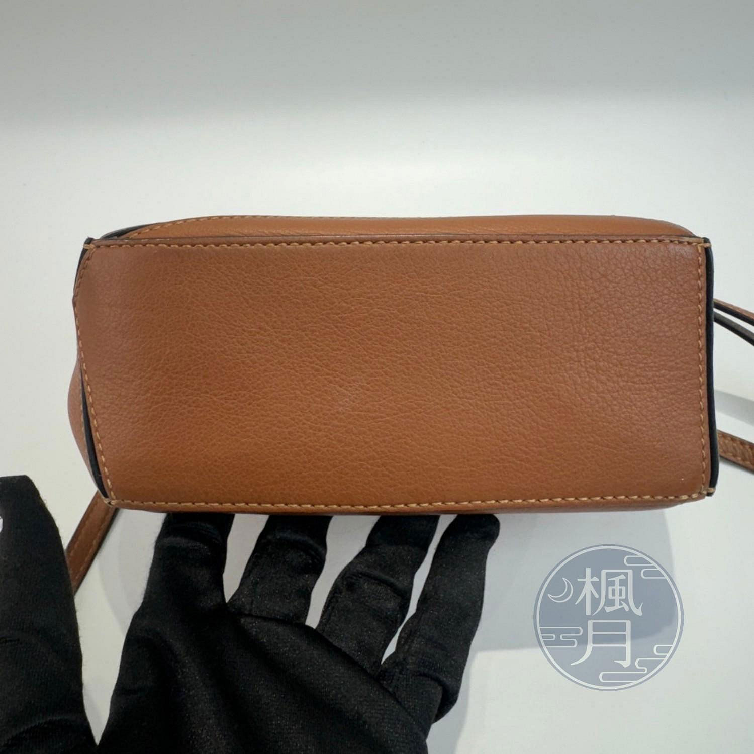 羅意威 LOEWE Mini Puzzle bag 手拿 肩背 斜背包 A510P88X26 咖PUZZLE MINI 防塵袋