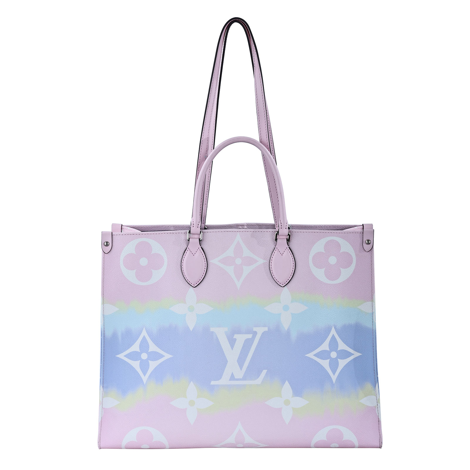 路易威登 LOUIS VUITTON Onthego GM 手提肩背 托特包 M45119 彩虹ON THE GO GM