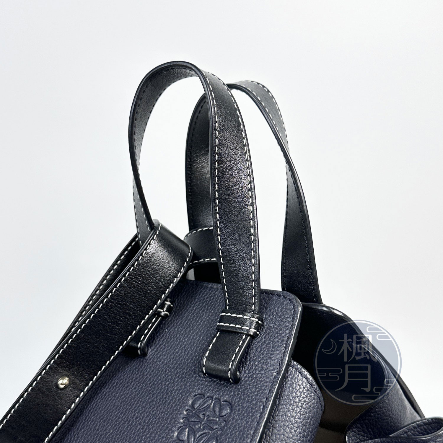 羅意威 LOEWE Small Hammock drawstring 束口 小型 小牛皮 肩背 吊床包 12719132541700  防塵袋