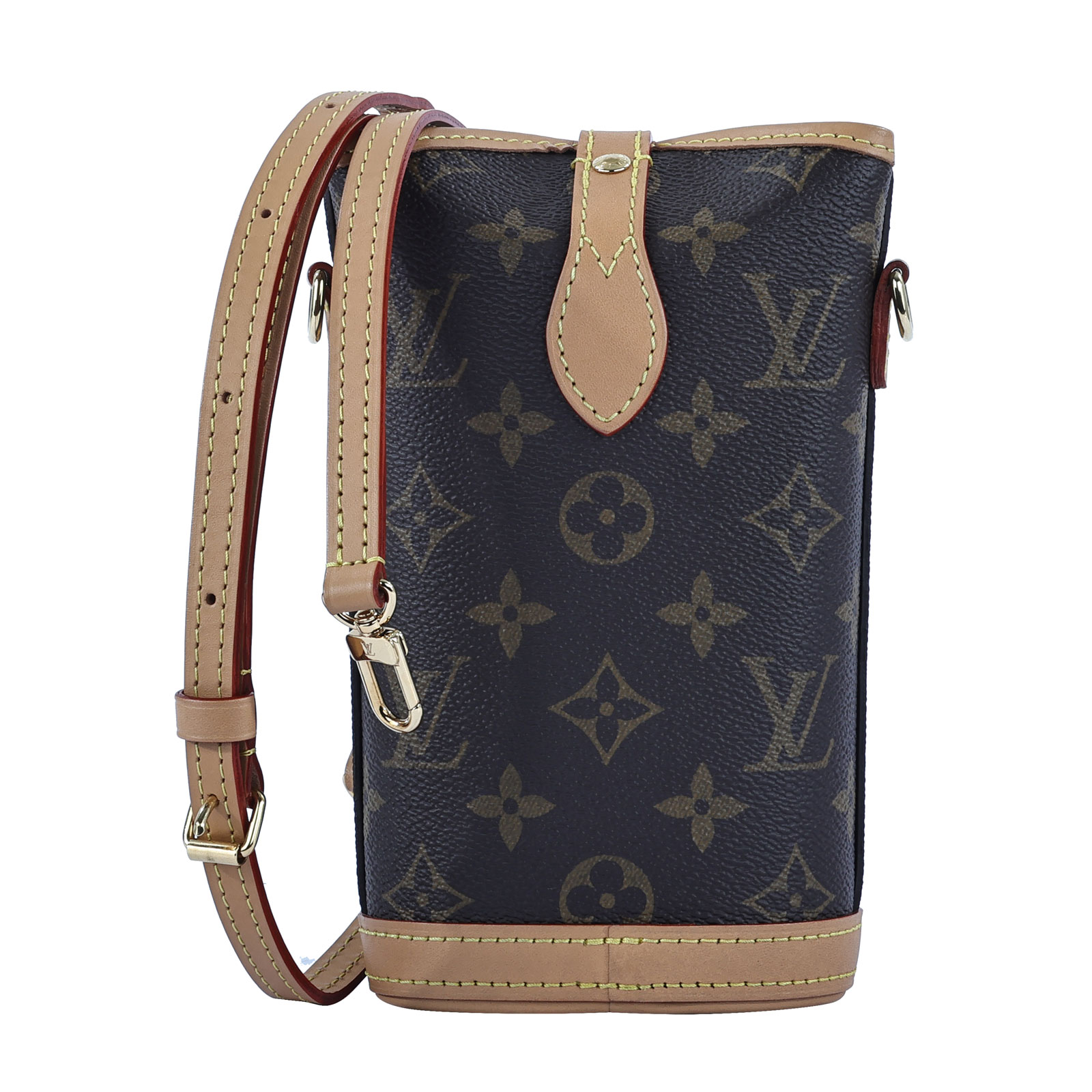 路易威登 LOUIS VUITTON Fold Me Pouch 隨身包 薯條包 M80874 晶片款 原花FOLD ME薯條包 原廠盒子/防塵袋