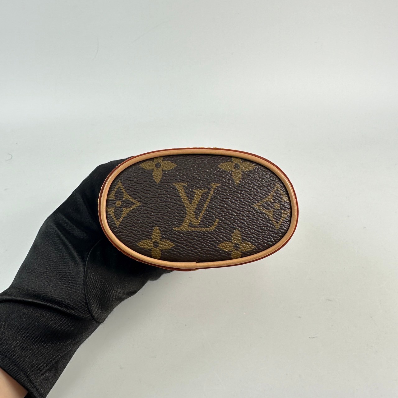 路易威登 LOUIS VUITTON Fold Me Pouch 隨身包 薯條包 M80874 晶片款 原花FOLD ME薯條包 原廠盒子/防塵袋