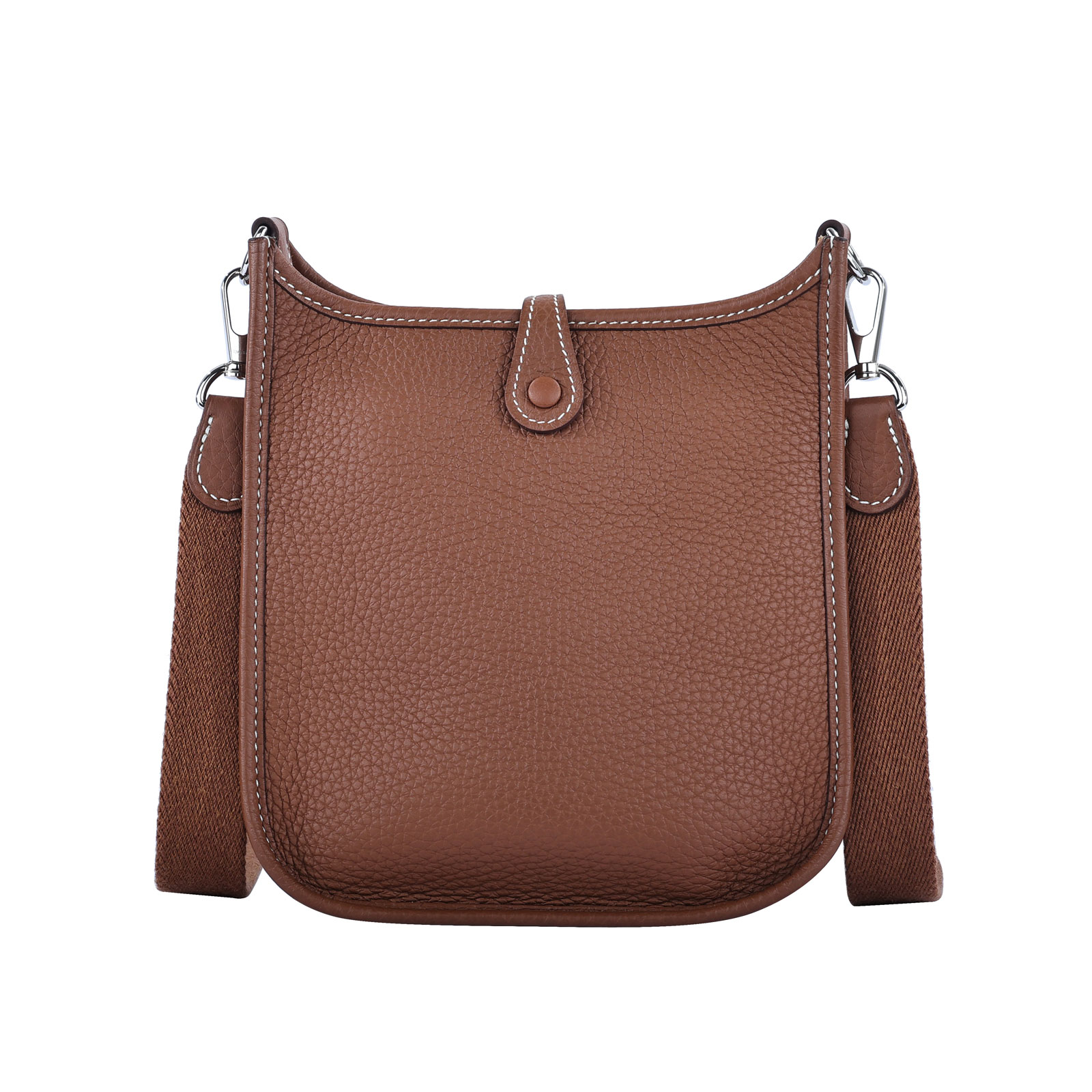 愛馬仕 Hermès Evelyne Bag Mini 伊芙琳包 Evelyne 16 EV16 B刻 金棕MINI EVELYNE 原廠盒子/防塵袋/購買證明