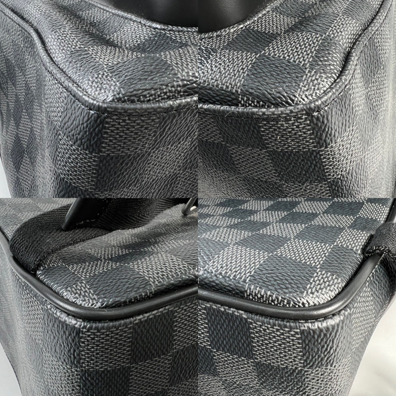 路易威登 LOUIS VUITTON Josh 棋盤格 後背包 N40365 黑棋盤後背包