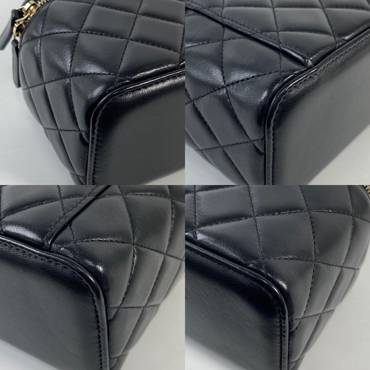 香奈兒 CHANEL Vanity Case 化妝箱  30開黑金羊COCO VANITY 原廠盒子/防塵袋/保證卡
