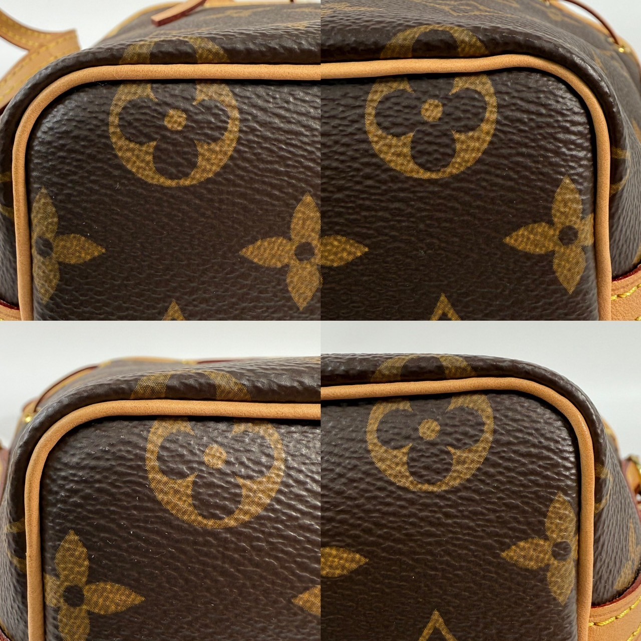 路易威登 LOUIS VUITTON Nano Noé 舊款 束口水桶包 M41346 晶片款 原花NANO NOE舊版 原廠盒子/防塵袋/購買證明