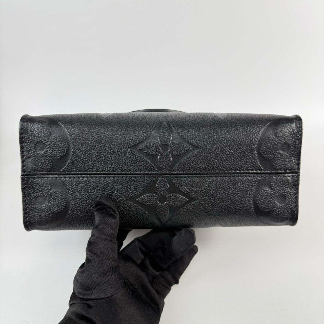 路易威登 LOUIS VUITTON OnTheGo PM 手提 肩背包 黑色 M45653 晶片款  原廠盒子/防塵袋/購買證明/背帶