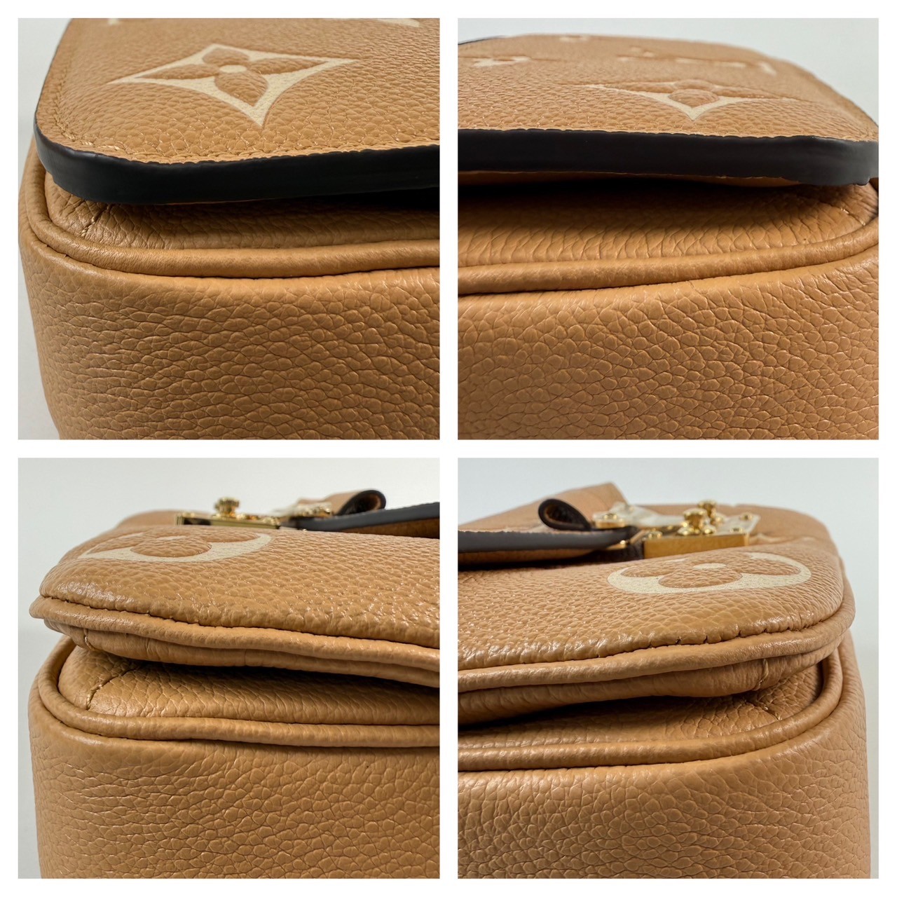 路易威登 LOUIS VUITTON Pochette Métis East West 肩背包 奶油色 M12735 晶片款  原廠盒子/防塵袋/購買證明/背帶