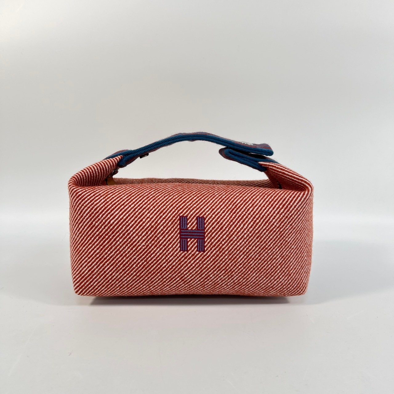 愛馬仕 Hermès Bride a Brac PM 小型 盥洗包 手提包 BBP  　斜紋Bride A Brac PM 便當袋 無附屬品