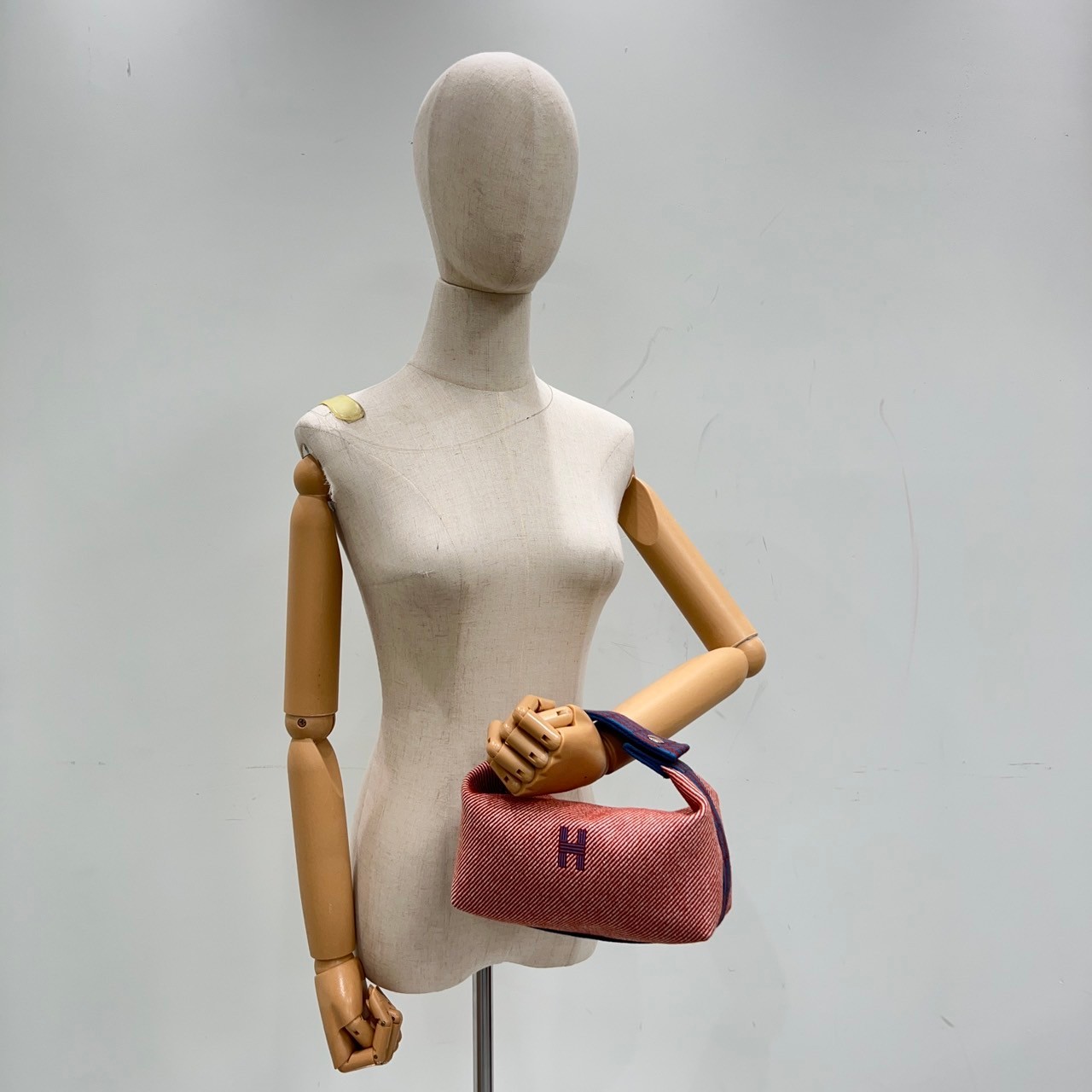 愛馬仕 Hermès Bride a Brac PM 小型 盥洗包 手提包 BBP  　斜紋Bride A Brac PM 便當袋 無附屬品