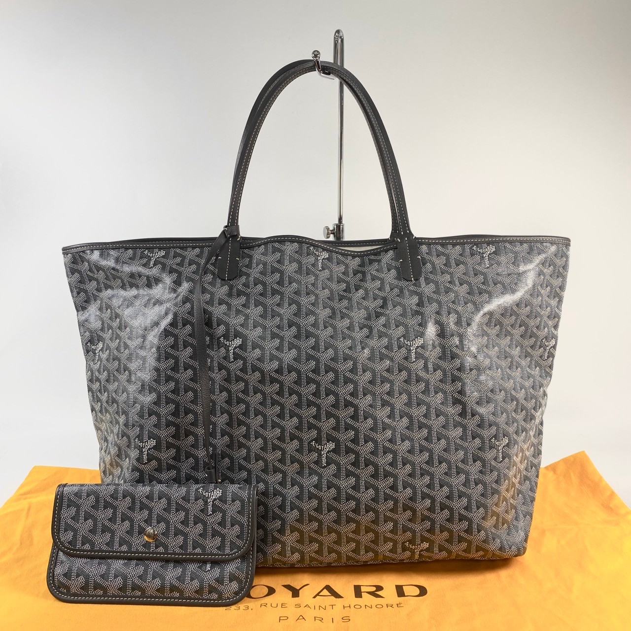 高雅德 GOYARD Saint Louis GM Bag 托特包 STLOUIGMLTY 灰 St. Louis 托特包 GM 防塵袋