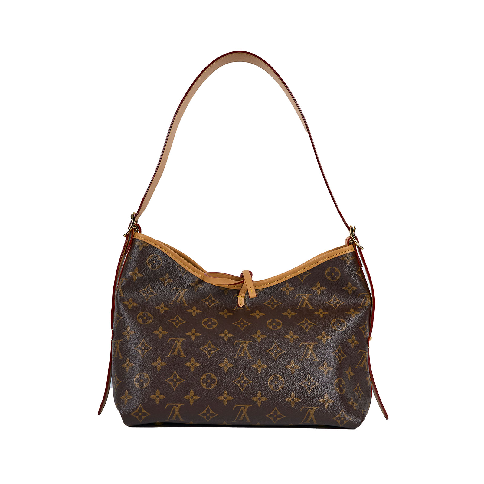 路易威登 LOUIS VUITTON CarryAll PM 原花 肩背包 M46203 晶片款 　原花CARRYALL PM 防塵袋/購買證明