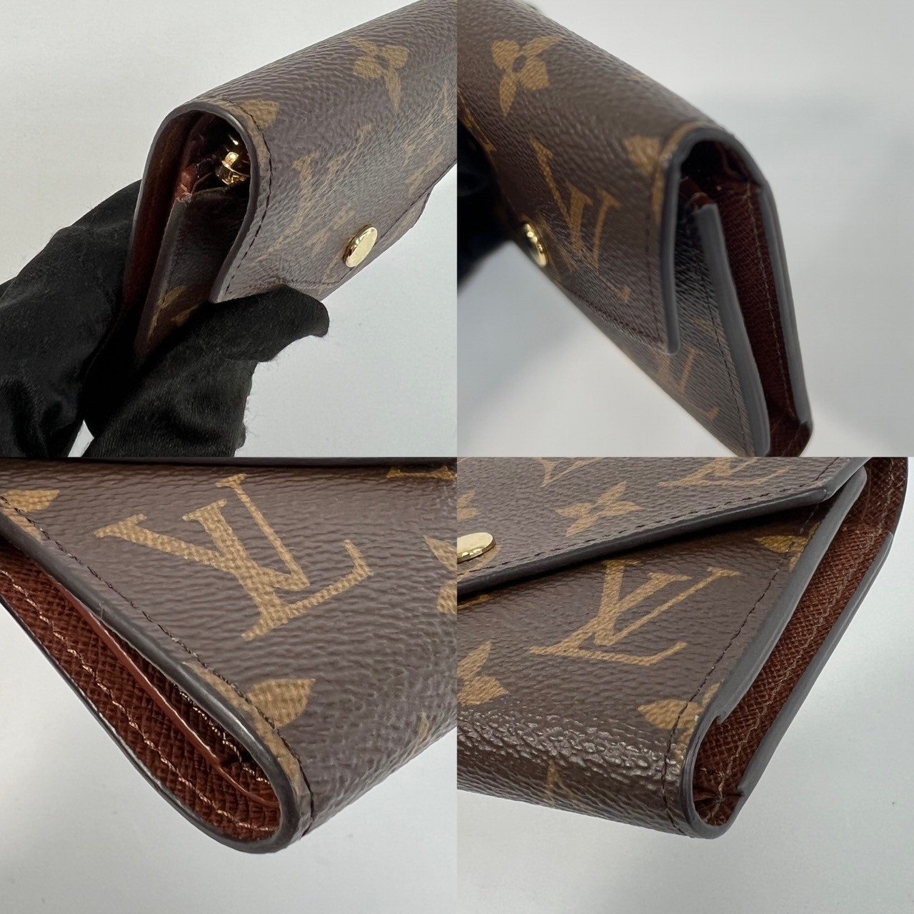路易威登 LOUIS VUITTON Victorine 錢包 塗層帆布 Monogram M62472 晶片款 棕原花VICTORINE 原廠盒子/防塵袋