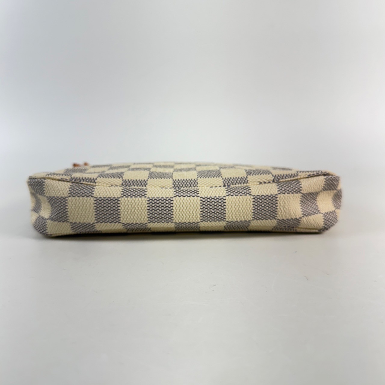 路易威登 LOUIS VUITTON Pochette Accessoires 單肩 手提包 N51986 白棋盤手提包 原廠盒子/防塵袋