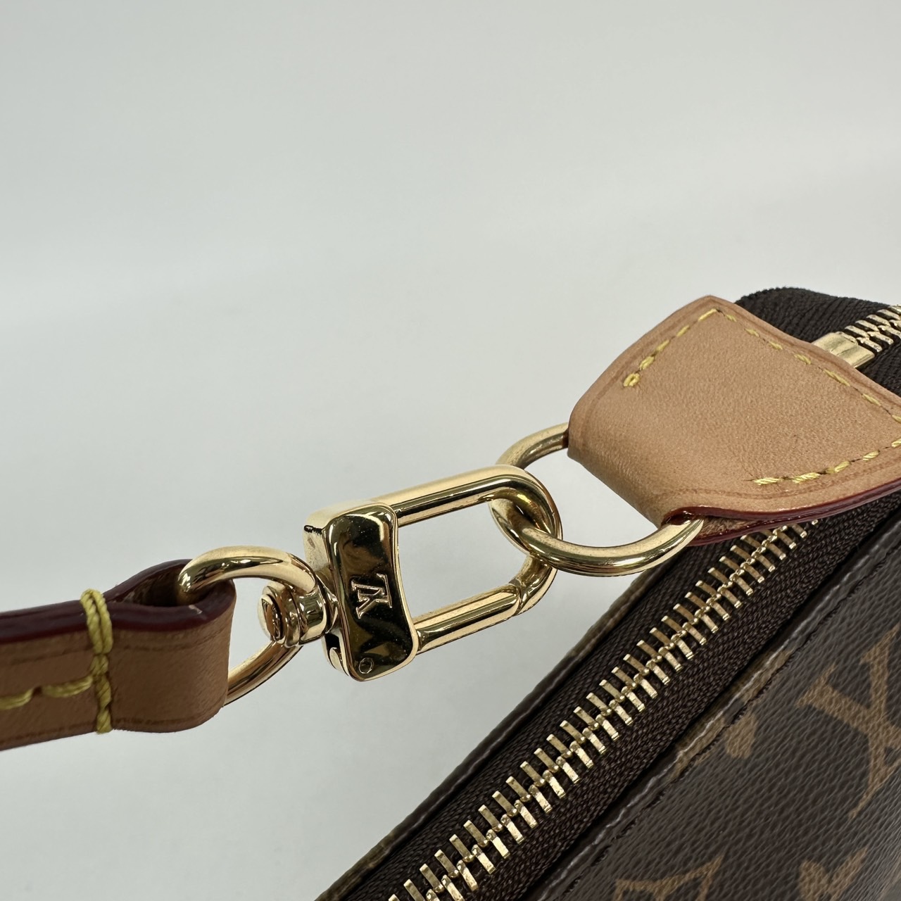 路易威登 LOUIS VUITTON Monogram 經典帆布 手提 肩背 麻將包 M40712 晶片款 原花麻將包 原廠盒子/防塵袋/購買證明