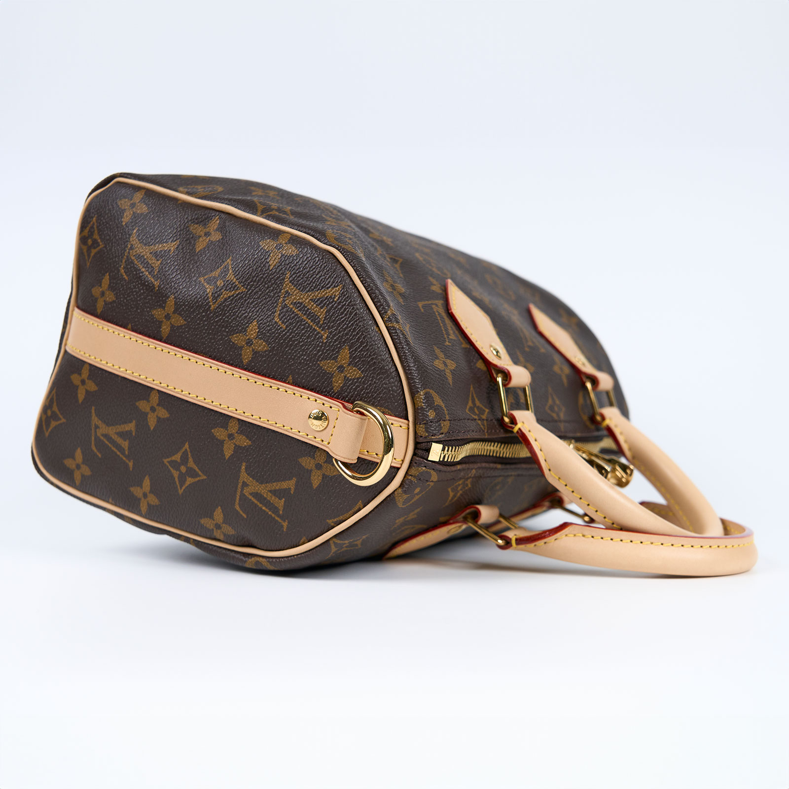 路易威登 LOUIS VUITTON Speedy Bandoulière 25  波士頓包 手提包 經典帆布 M46977 晶片款  防塵袋/鎖組