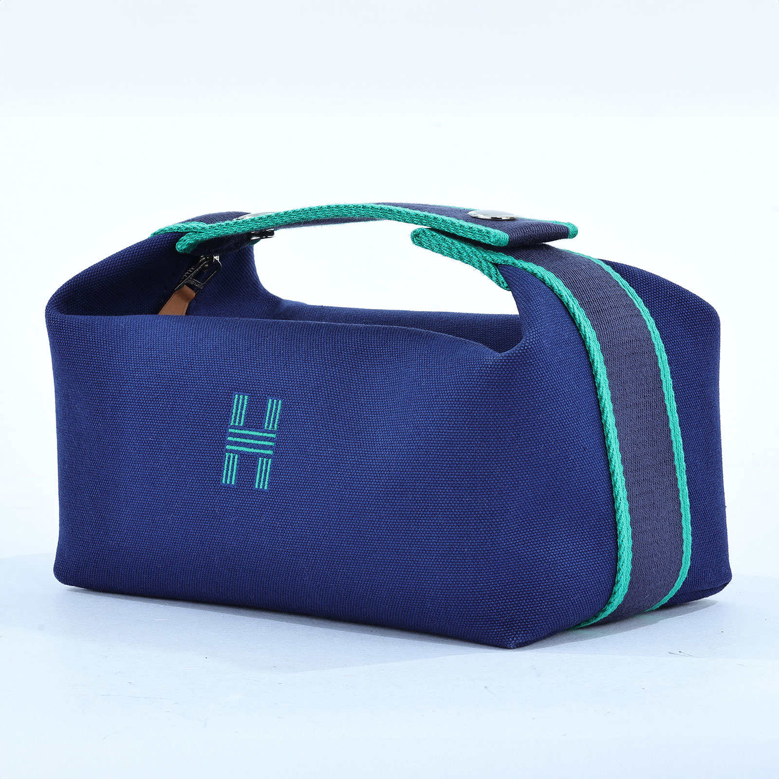 愛馬仕 Hermès Bride a Brac PM 小型 盥洗包 手提包 BBP  　深藍Bride a Brac PM 無附屬品