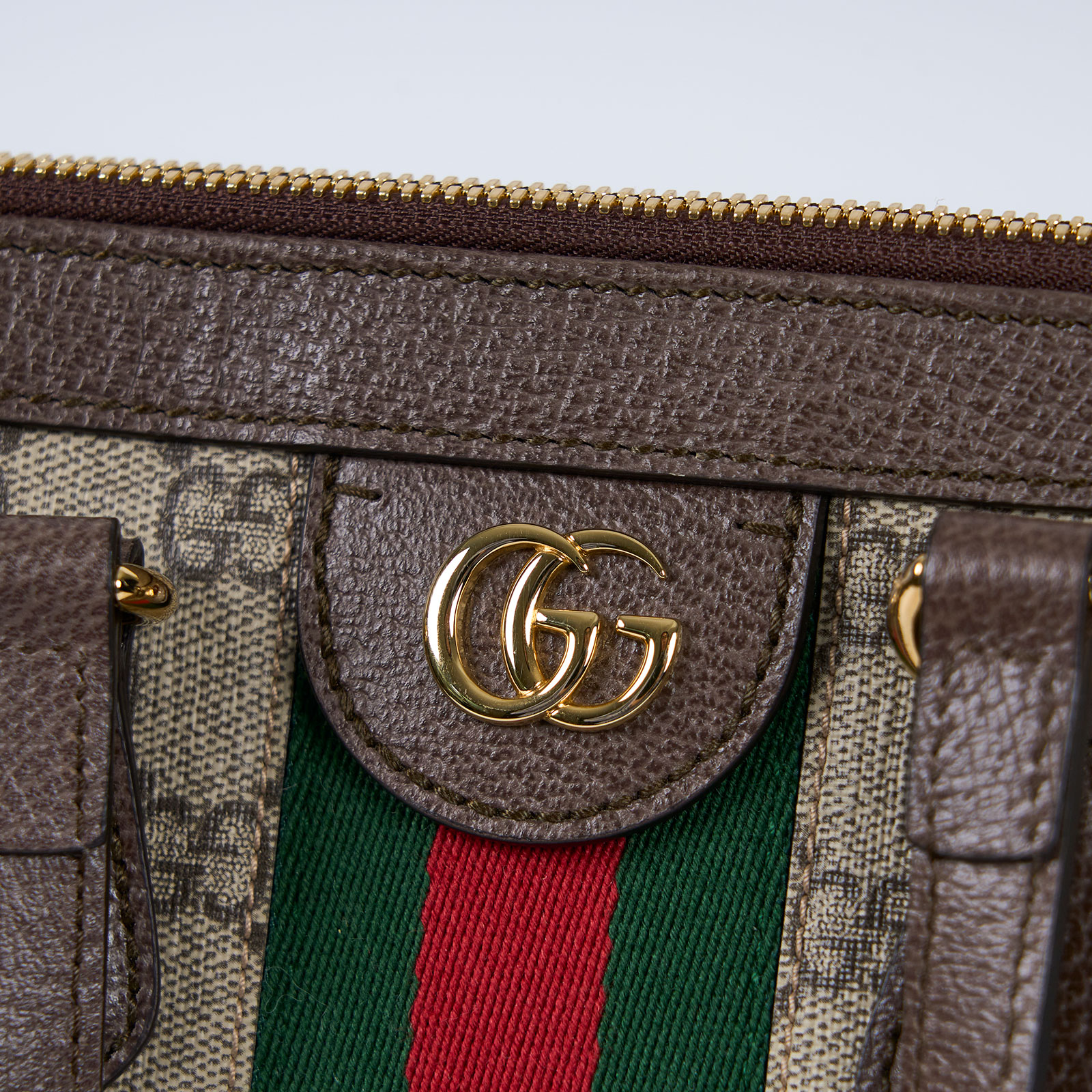 古馳 GUCCI Ophidia GG 中號 肩背 手提包 524537 棕Ophidia GG塗層帆布2WAY 防塵袋