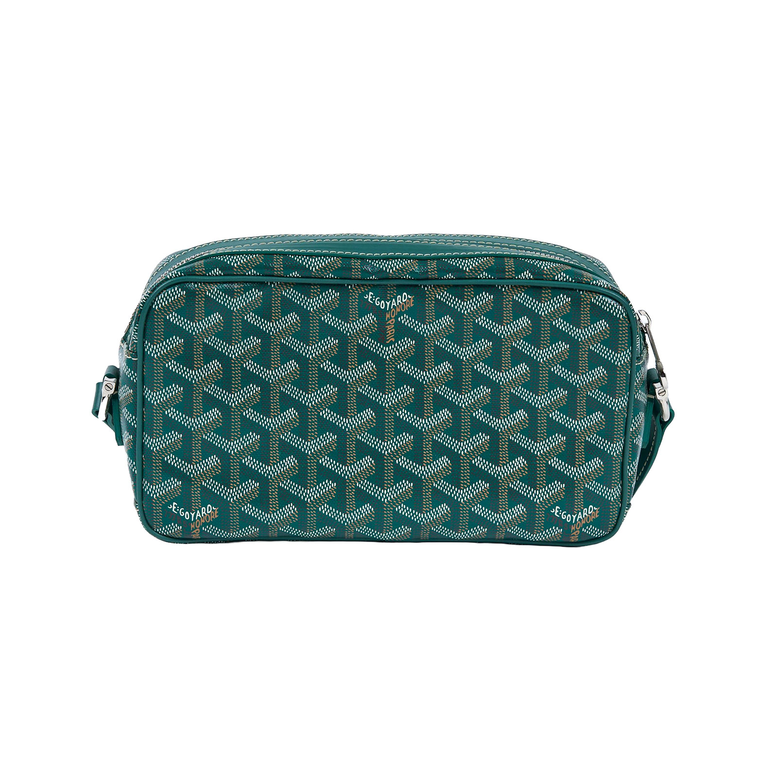 高雅德 GOYARD Cap-Vert PM Bag 肩背 斜背包 CAPVE2PMLTY 綠CAP VERT PM 防塵袋/購買證明