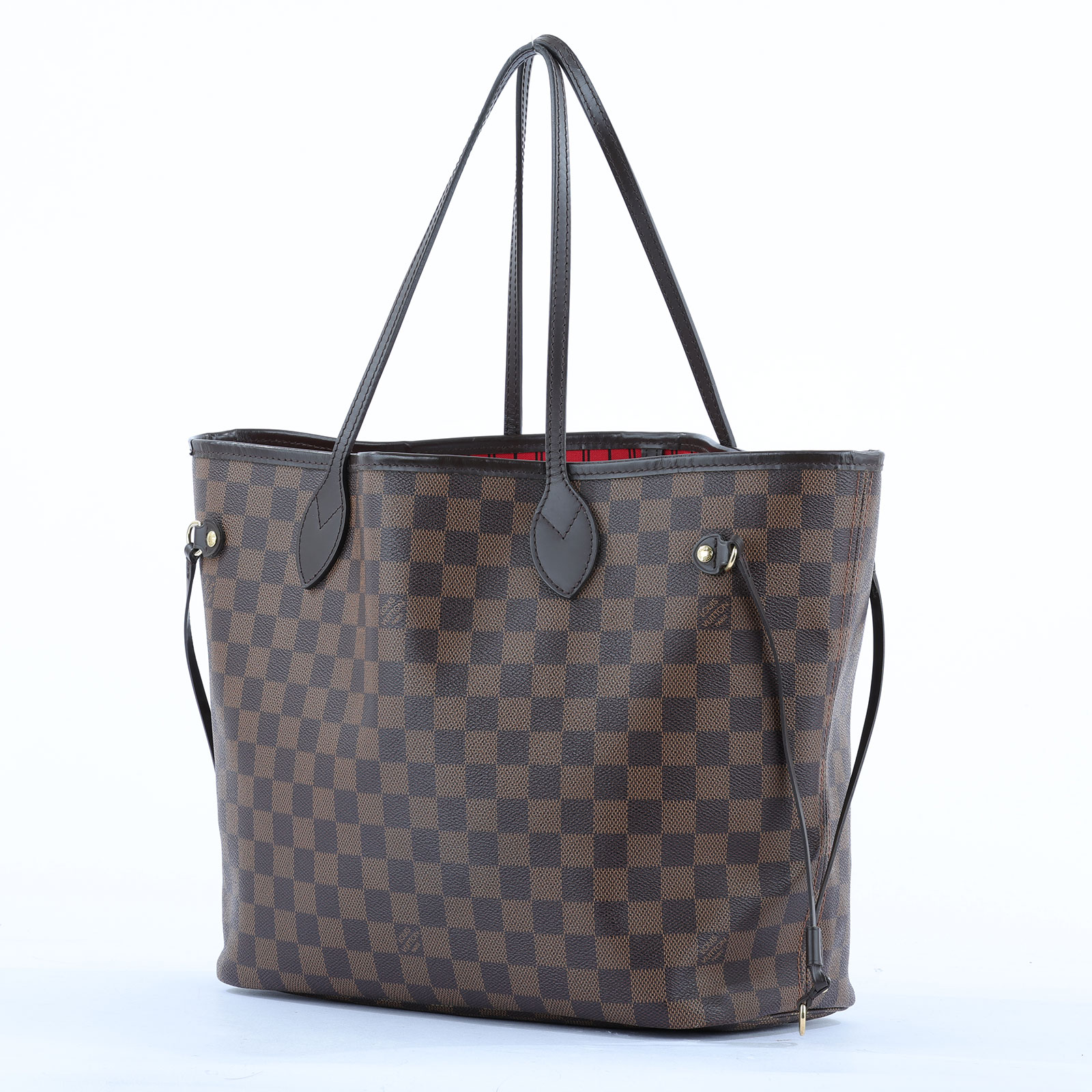 路易威登 LOUIS VUITTON 棕棋盤 Neverfull MM 托特包 N41358 棕棋盤格NEVERFULL MM 新版 防塵袋/原廠盒子/購買證明