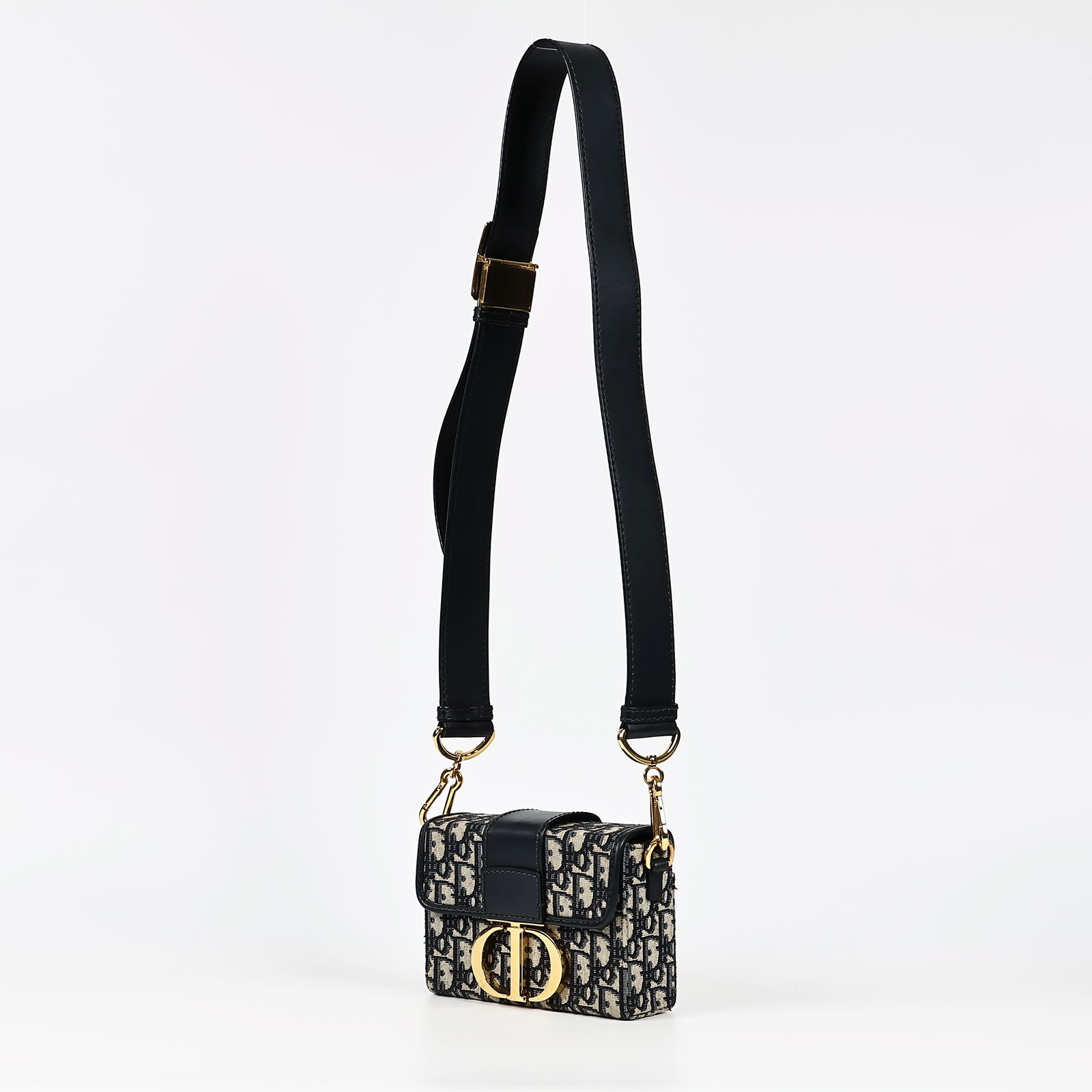 迪奧 CHRISTIAN DIOR 30 Montaigne 肩背手提包 M9204UTZQ 藍原花蒙田30 原廠盒子/防塵袋/保證卡