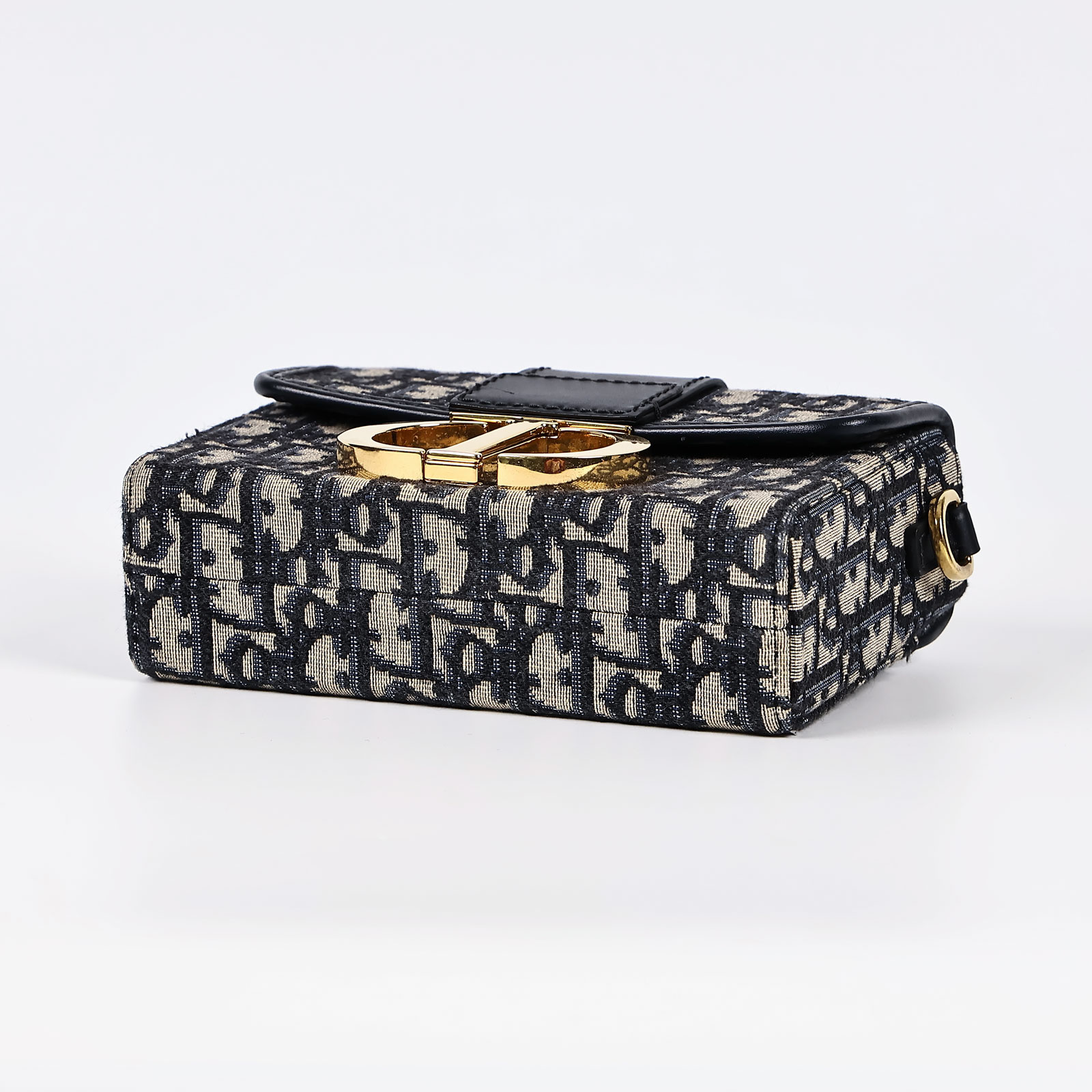 迪奧 CHRISTIAN DIOR 30 Montaigne 肩背手提包 M9204UTZQ 藍原花蒙田30 原廠盒子/防塵袋/保證卡