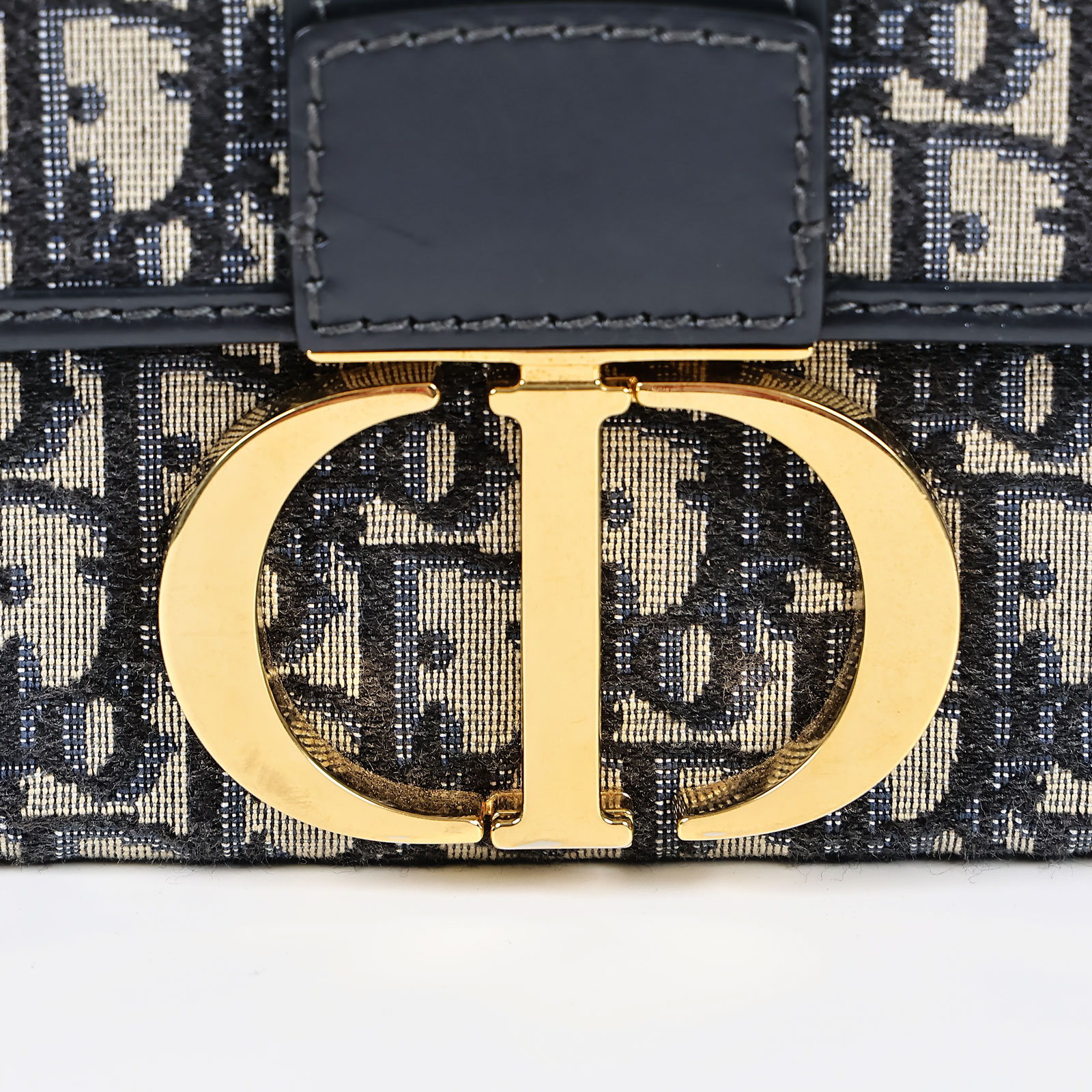 迪奧 CHRISTIAN DIOR 30 Montaigne 肩背手提包 M9204UTZQ 藍原花蒙田30 原廠盒子/防塵袋/保證卡