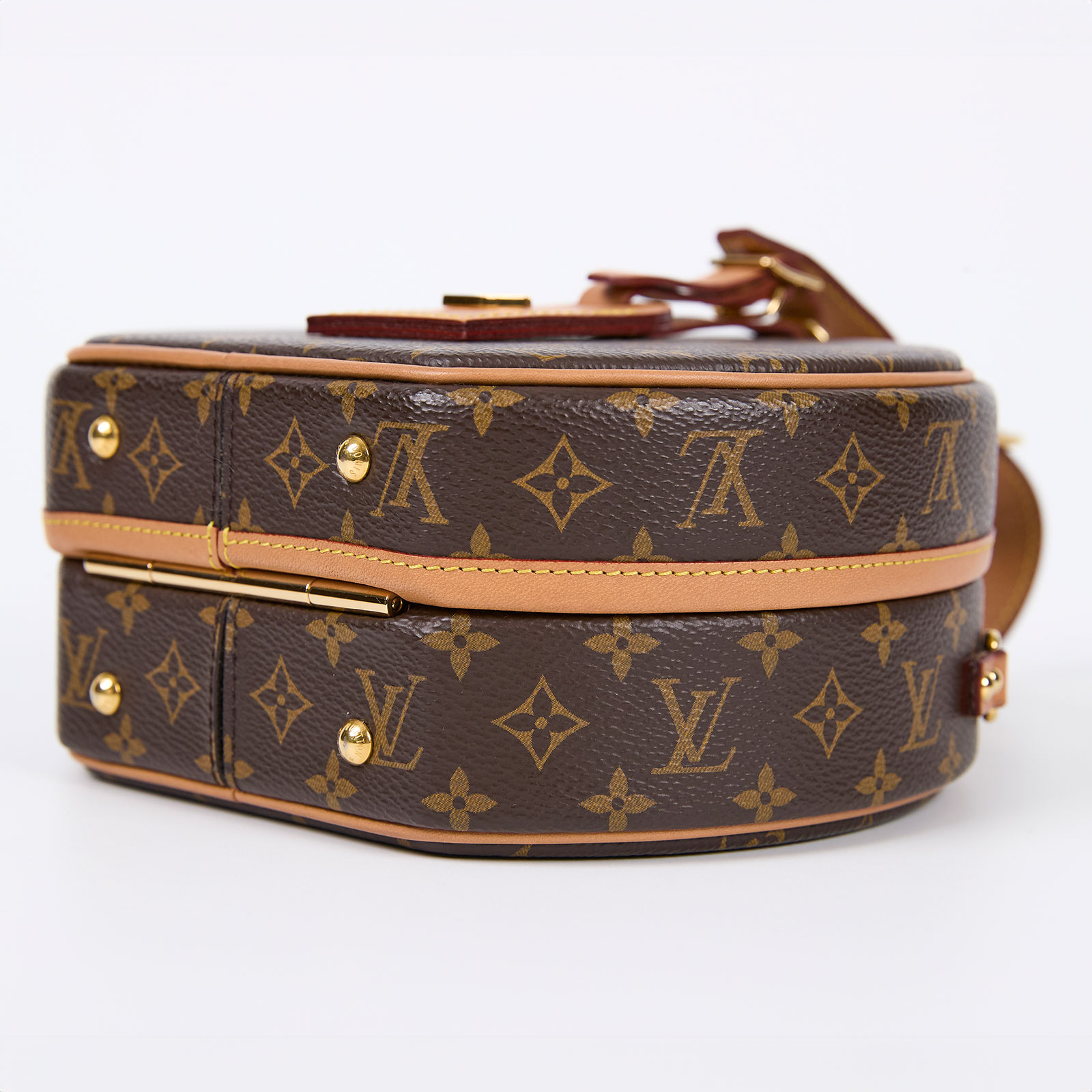 路易威登 LOUIS VUITTON Petite Boite Chapeau 帆布 手提 斜背包 M43514  防塵袋