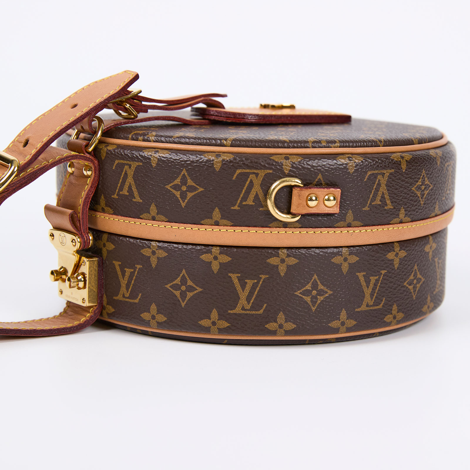 路易威登 LOUIS VUITTON Petite Boite Chapeau 帆布 手提 斜背包 M43514  防塵袋