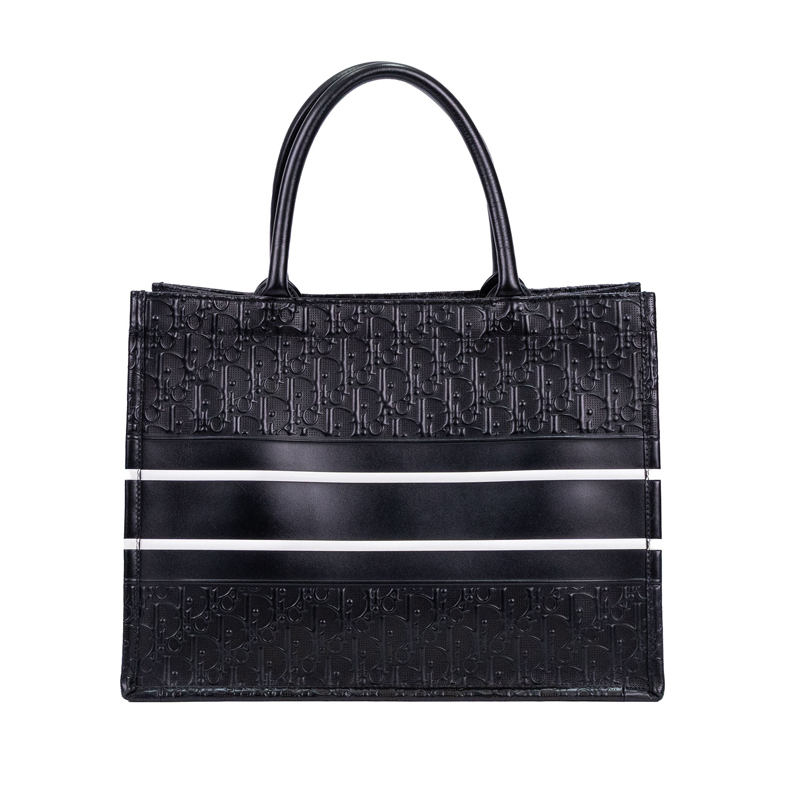 迪奧 CHRISTIAN DIOR Book Tote 小牛皮 Oblique 印花皮革 中號 托特包 M1266CDDU  防塵袋/保證卡/購買證明