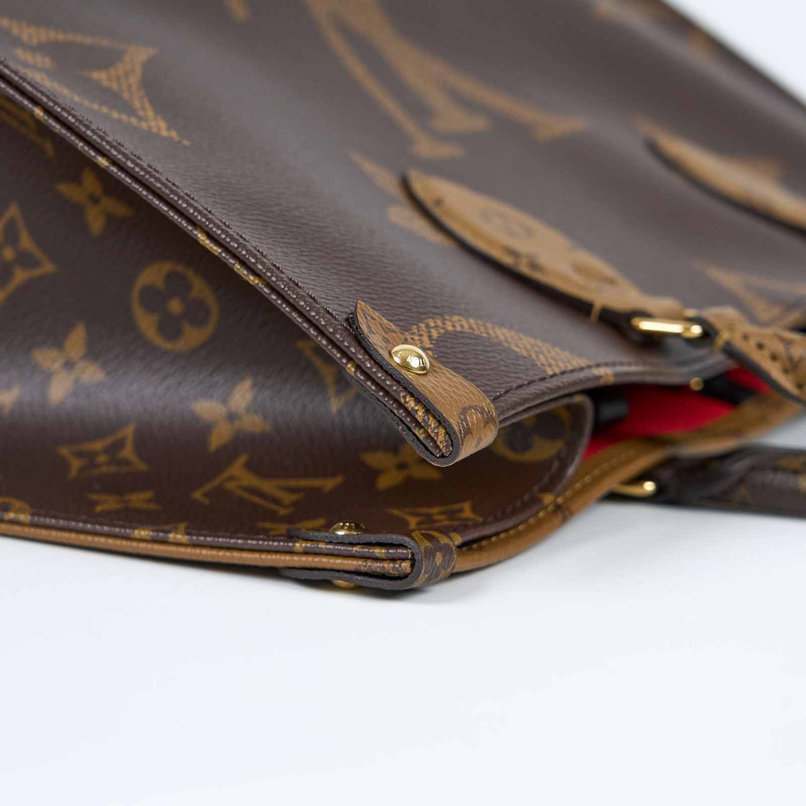 路易威登 LOUIS VUITTON OnTheGo MM 經典帆布 手提 肩背包 M45321 晶片款  原廠盒子/防塵袋/購買證明影本
