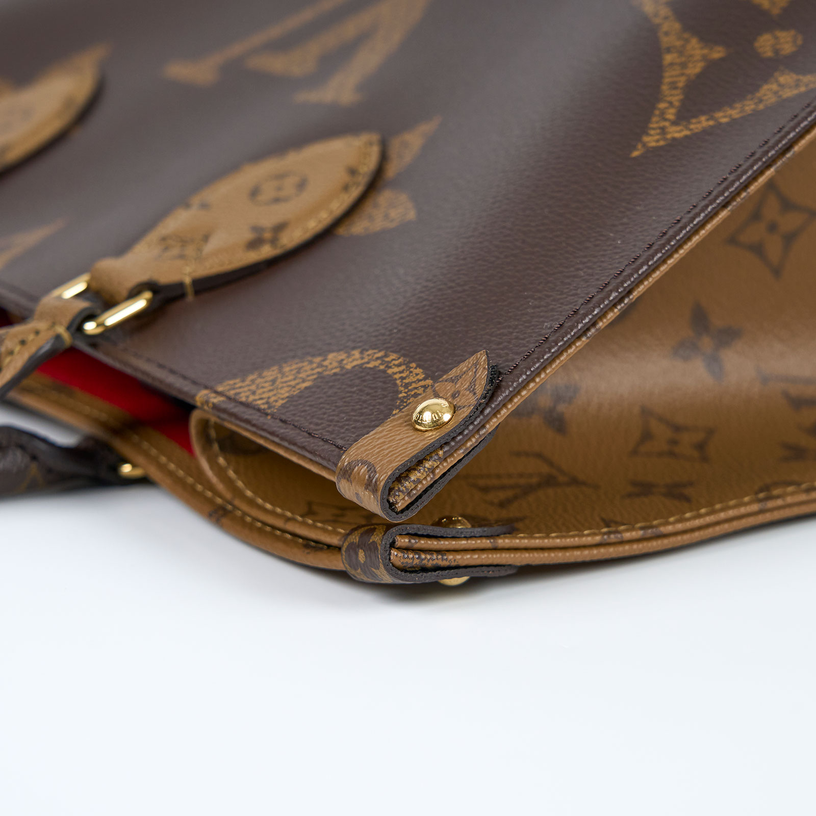 路易威登 LOUIS VUITTON OnTheGo MM 經典帆布 手提 肩背包 M45321 晶片款  原廠盒子/防塵袋/購買證明影本