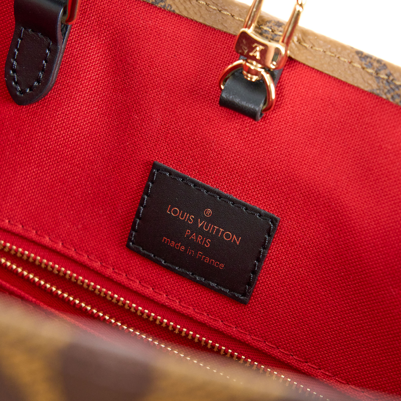 路易威登 LOUIS VUITTON OnTheGo MM 經典帆布 手提 肩背包 M45321 晶片款  原廠盒子/防塵袋/購買證明影本