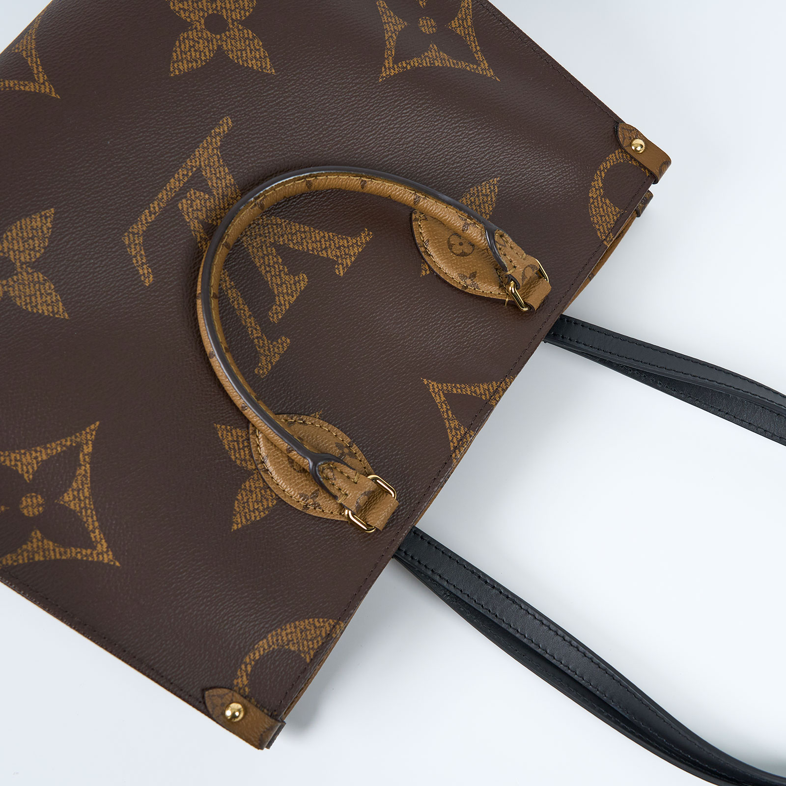 路易威登 LOUIS VUITTON OnTheGo MM 經典帆布 手提 肩背包 M45321 晶片款  原廠盒子/防塵袋/購買證明影本