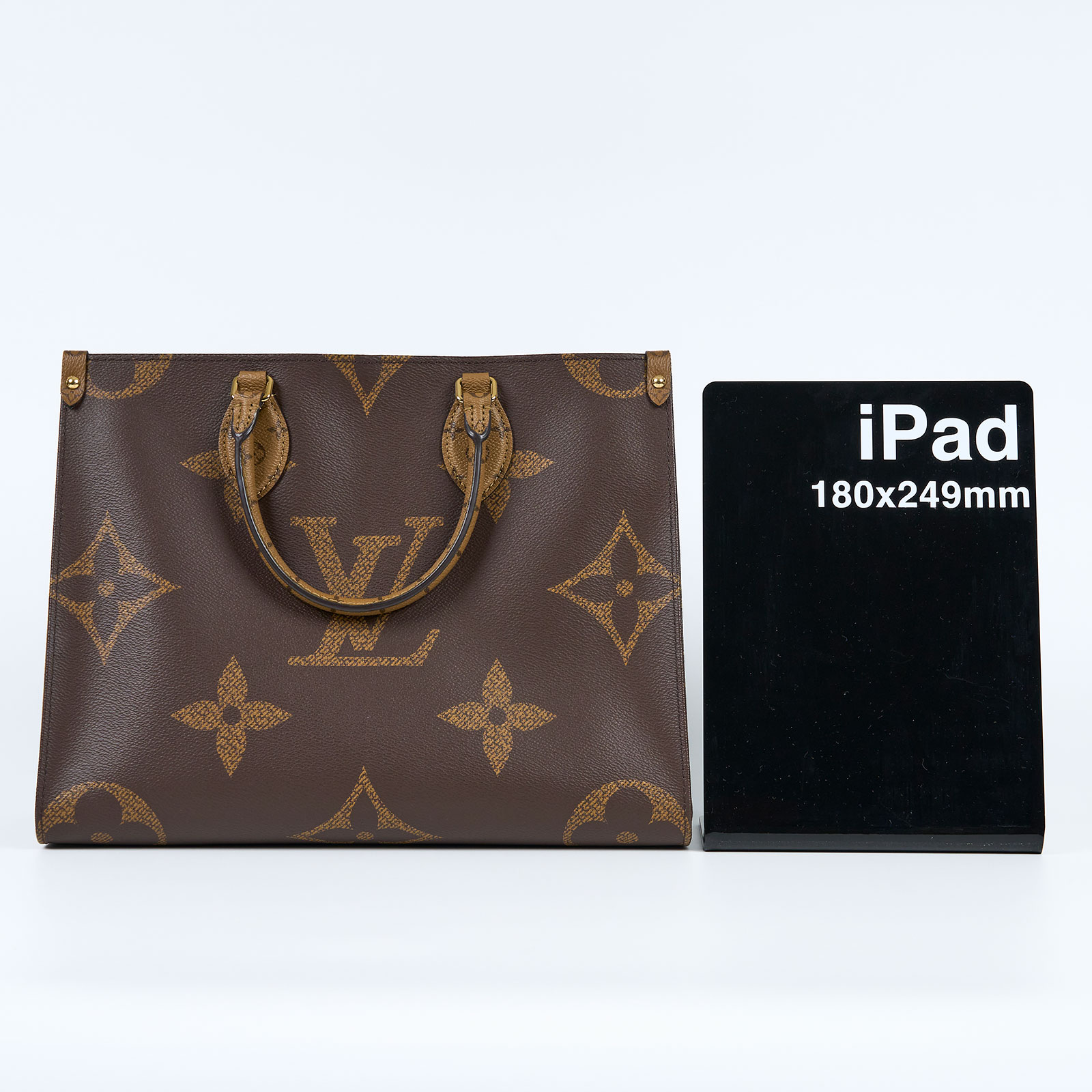 路易威登 LOUIS VUITTON OnTheGo MM 經典帆布 手提 肩背包 M45321 晶片款  原廠盒子/防塵袋/購買證明影本