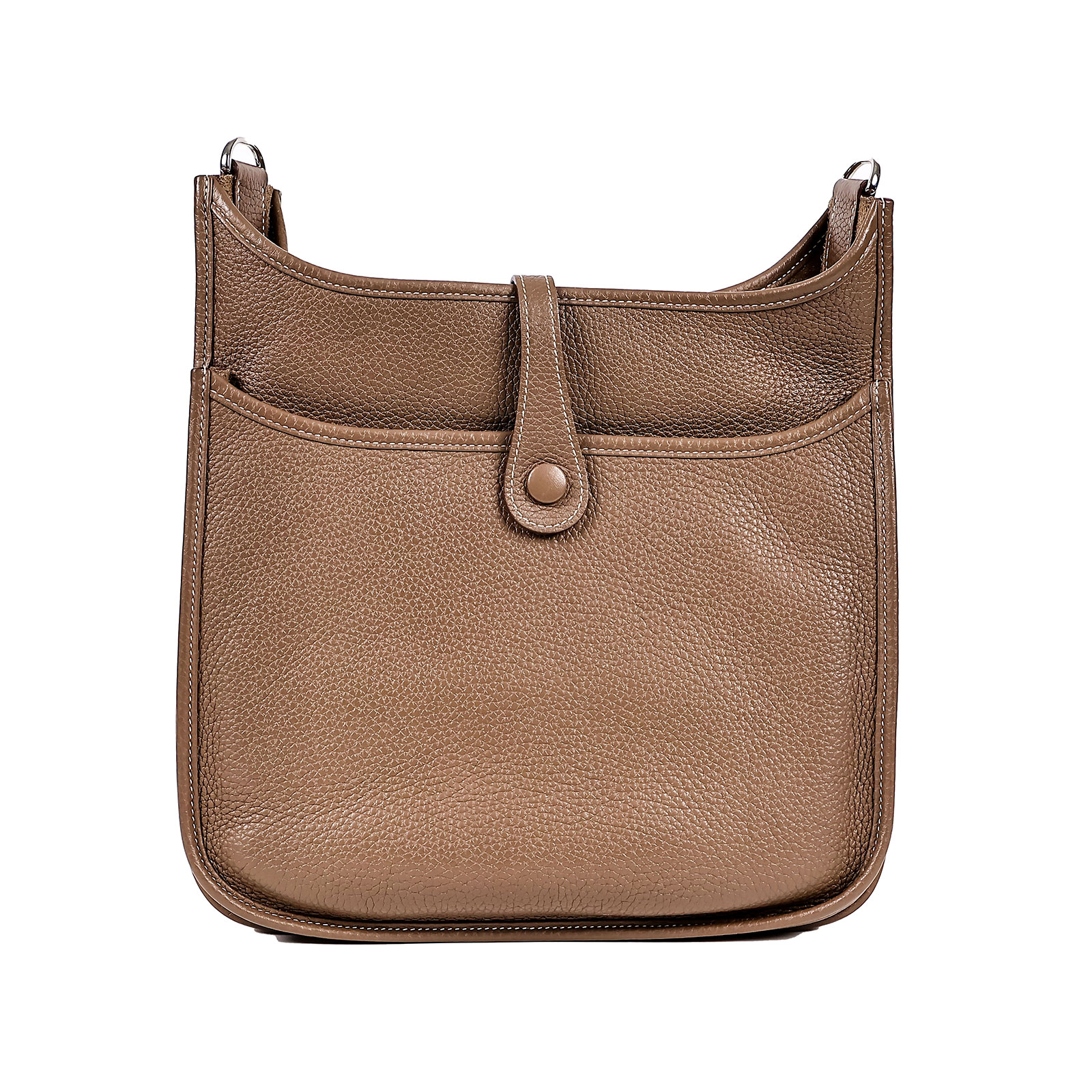 愛馬仕 Hermès Evelyne Bag 伊芙琳包 29 EV29 C刻 大象灰 EVELYNE 29 背帶/原廠盒子/防塵袋