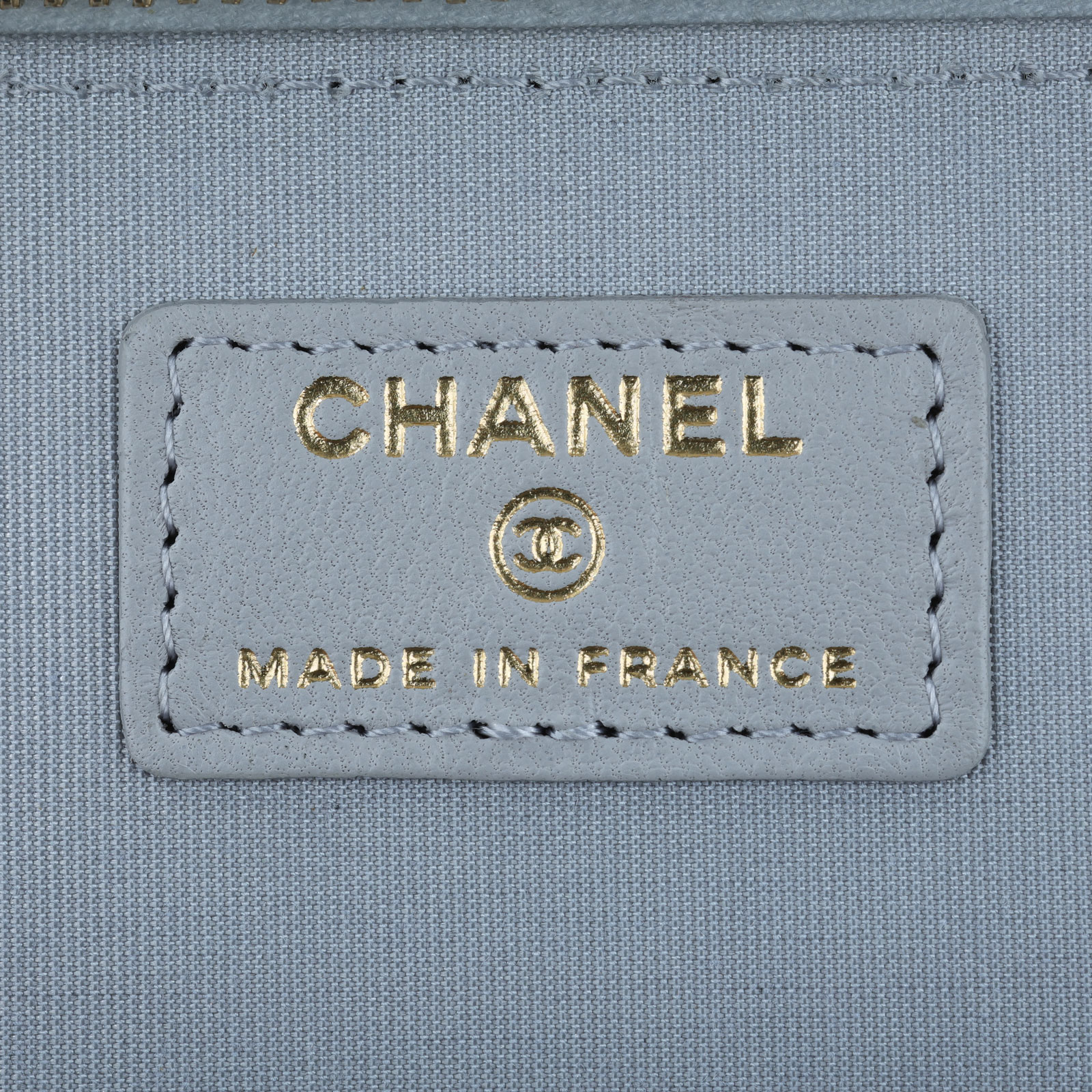 香奈兒 CHANEL Vanity Case 化妝箱 AP2199 31開灰金羊VANITY CASE化妝包 原廠盒子/防塵袋/購買證明