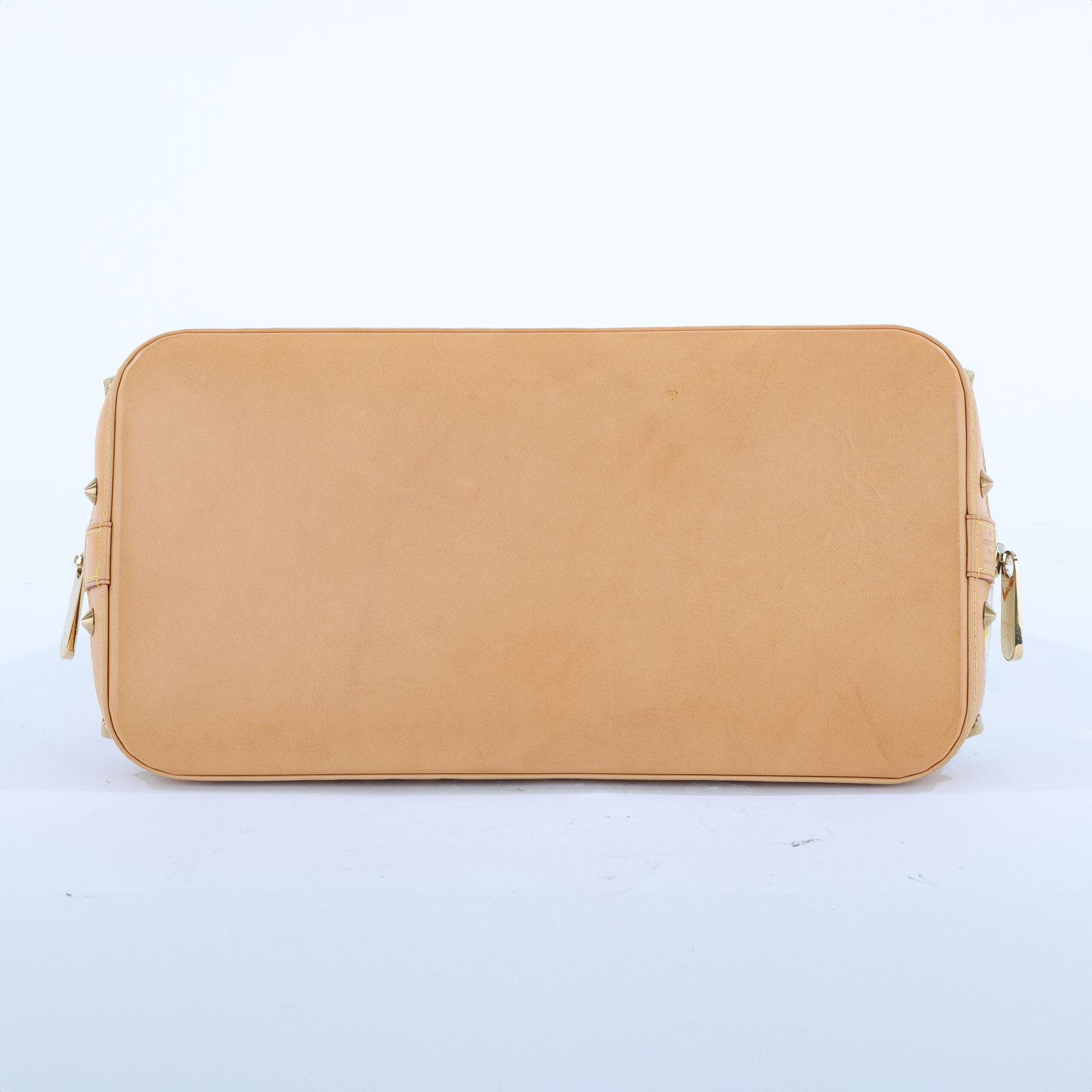 路易威登 LOUIS VUITTON Alma PM 村上隆 斜背 貝殼包  M92647 ☆村上隆MULTICOLORE 白彩ALM 防塵袋
