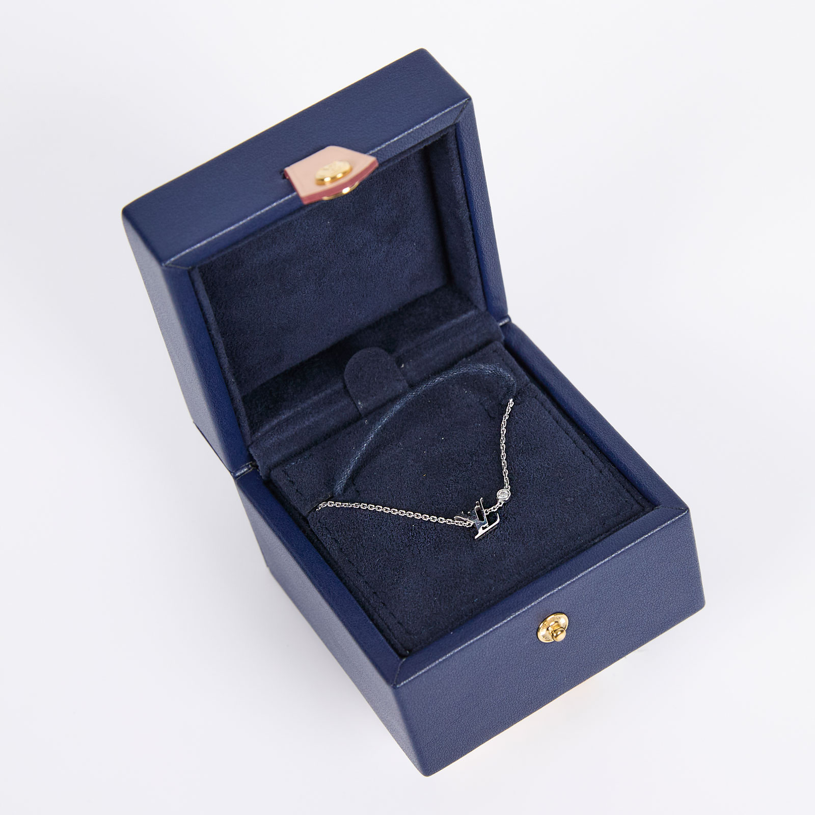 路易威登 LOUIS VUITTON Idylle Blossom LV 白K金配鑽石吊墜 Q93653  原廠盒子/防塵袋/購買證明/保書